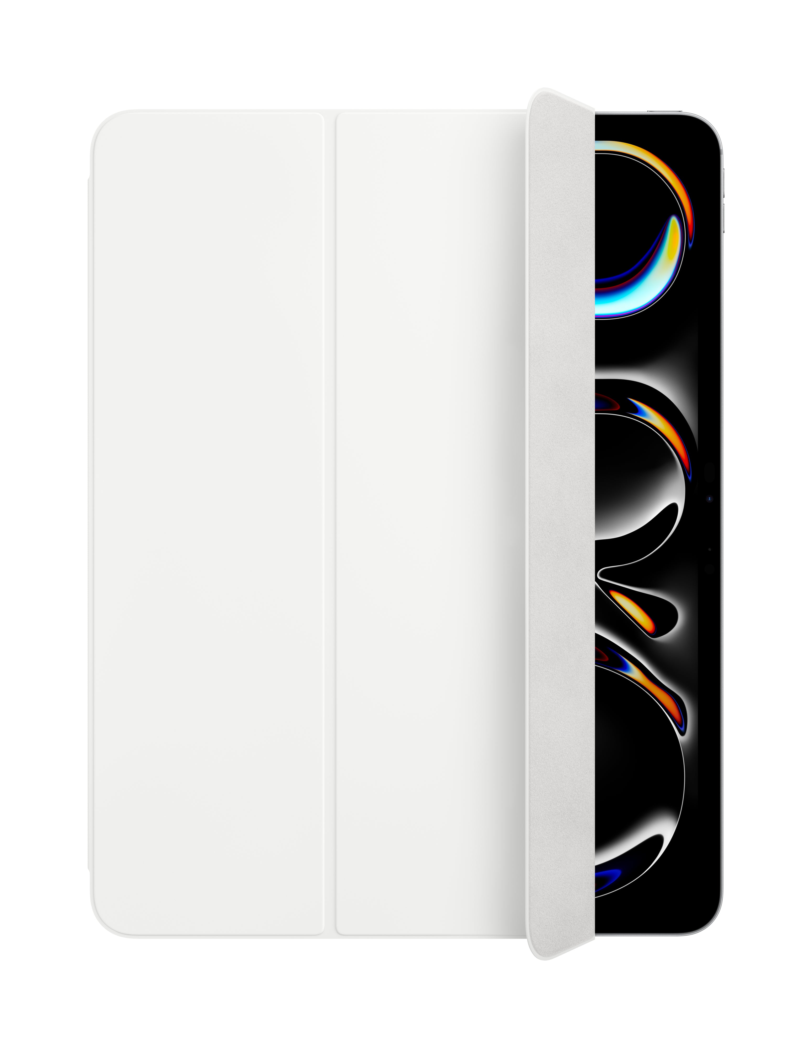 Apple Smart Folio Notebook-Schutzhülle – für iPad Pro 13" (M4), PU, weiss