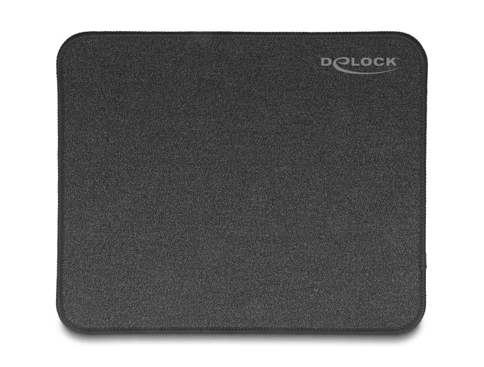 DeLOCK Mauspad – 300 × 245 mm, Gummi, Schwarz