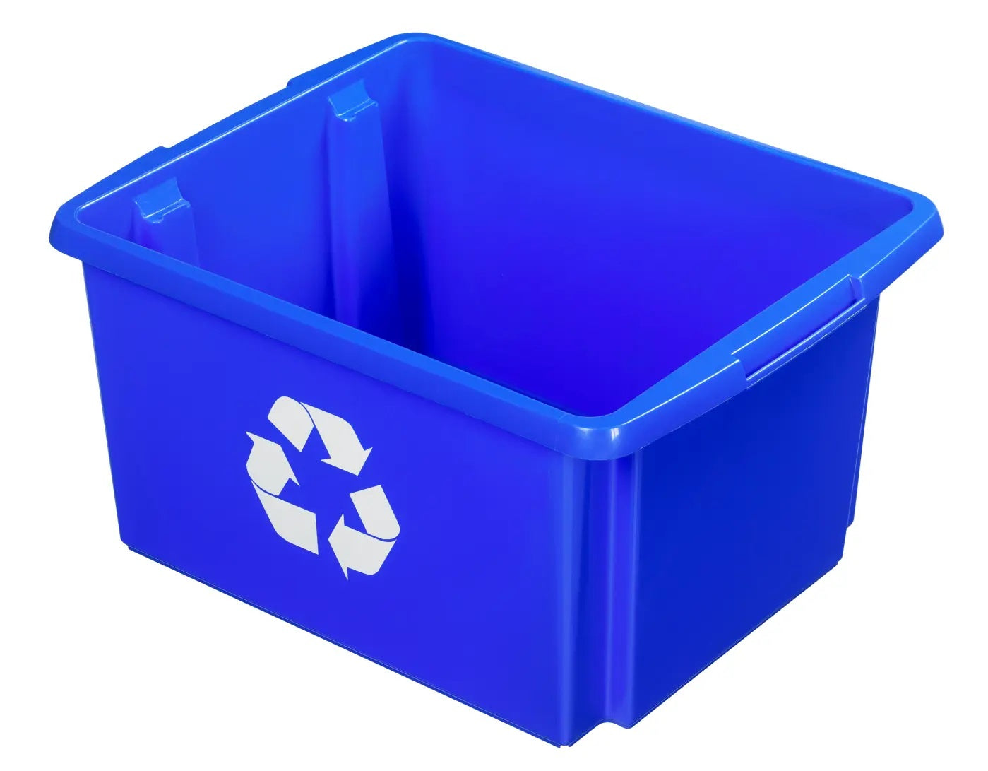 Sigma home Recyclingbox Nesta – 32 l – Kunststoff (PP), rechteckig – blau