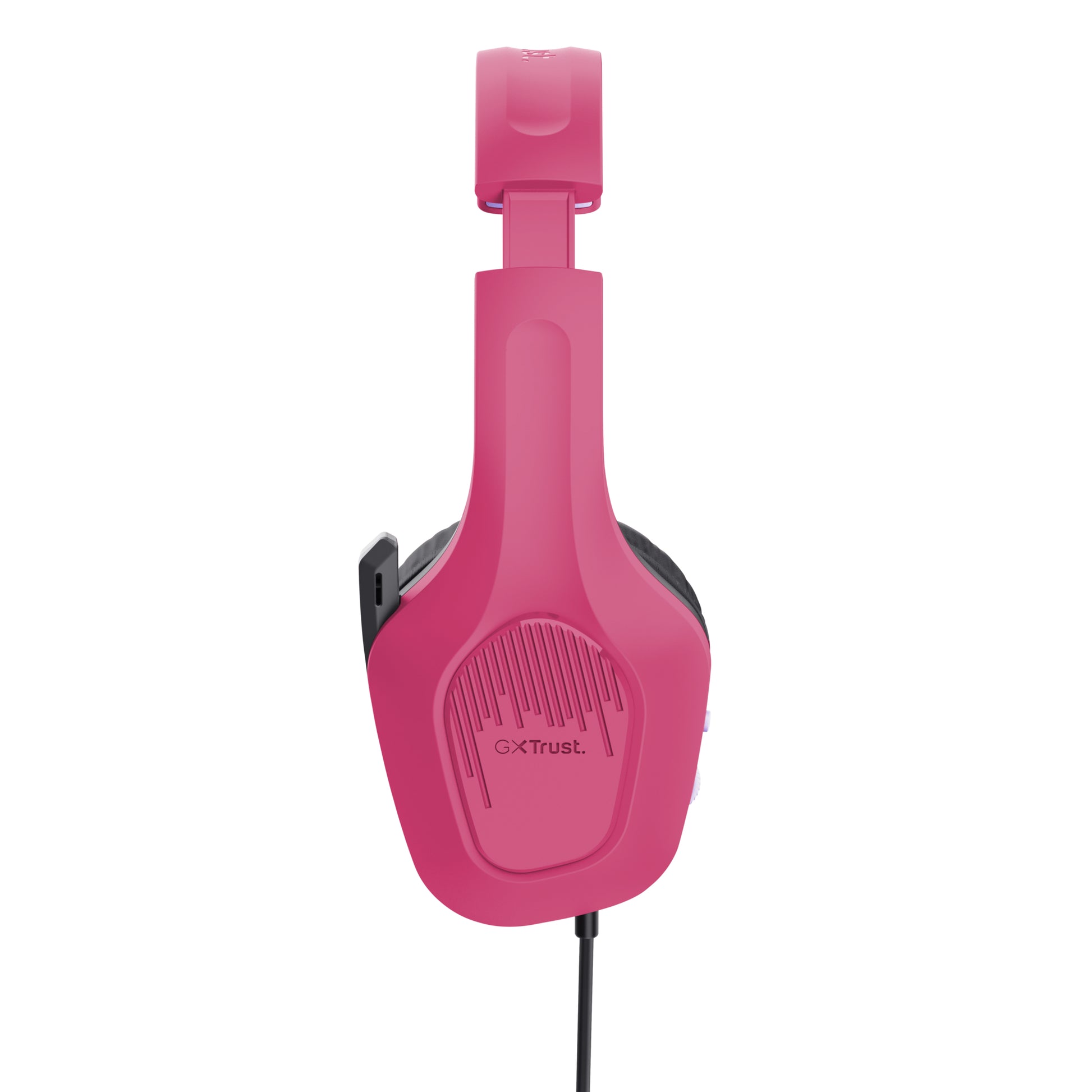 Trust GXT415 Zirox Gaming-Headset – Over-Ear, Stereo, Kabelgebunden, 3,5 mm Klinke, Rosa