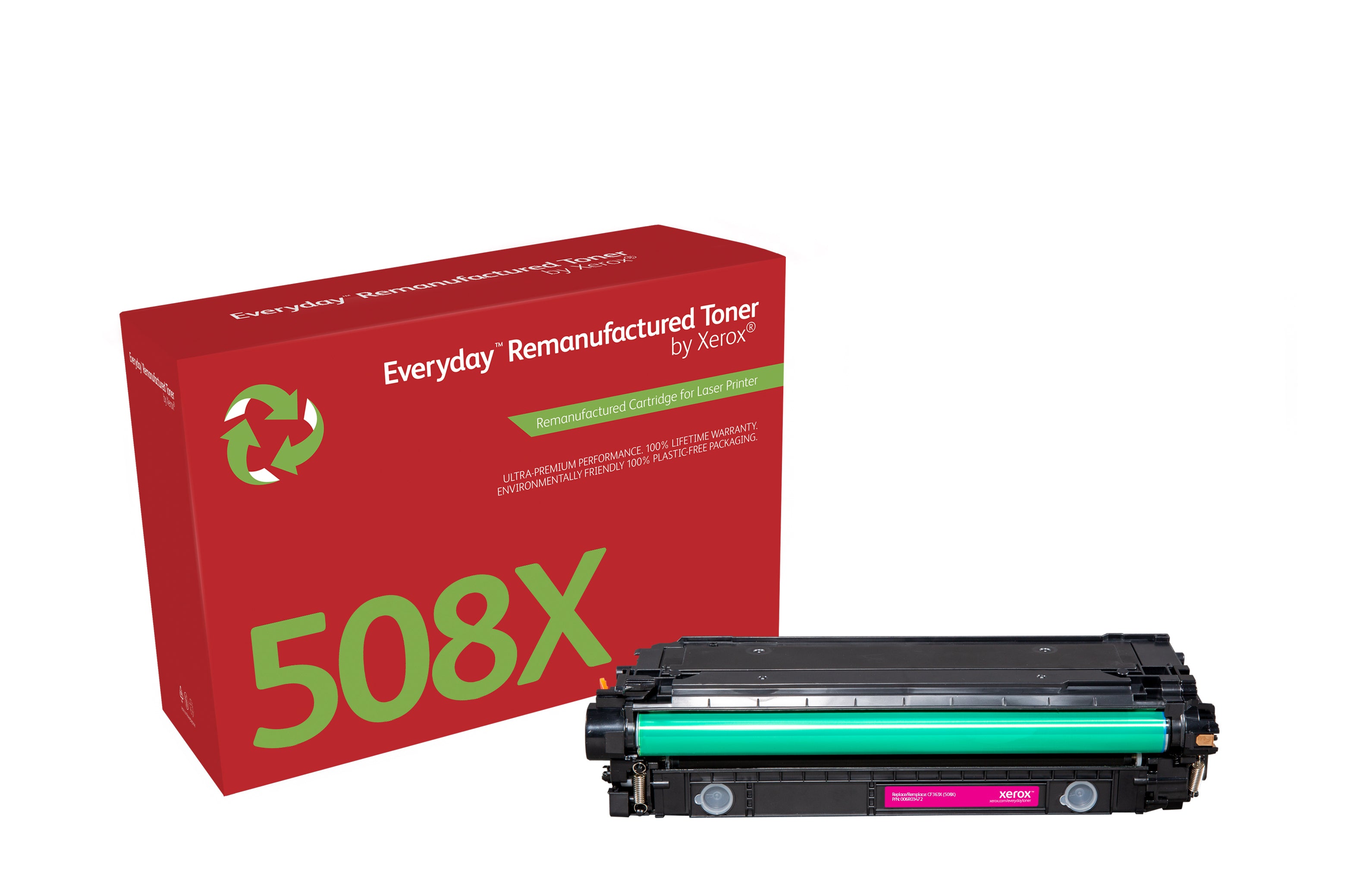 Xerox Magenta wiederaufbereiteter Toner