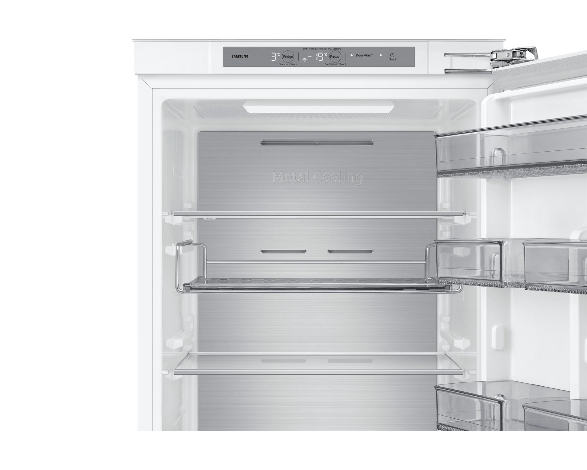 Samsung Kühl-Gefrierkombination BRB6000 – 264 l, 230 V, doppelte Kühlung, Energieeffizienzklasse D