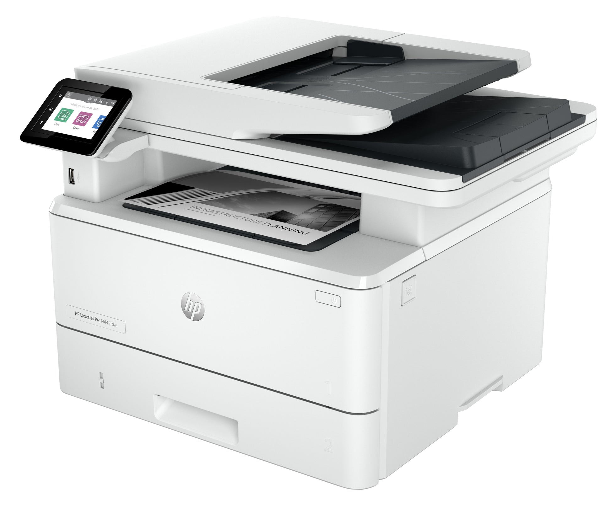 HP LASERJET PRO 4102FDW – S/W Laser-MFP A4, 4-in-1 – WLAN – Duplex, ADF – 40 ppm S/W
