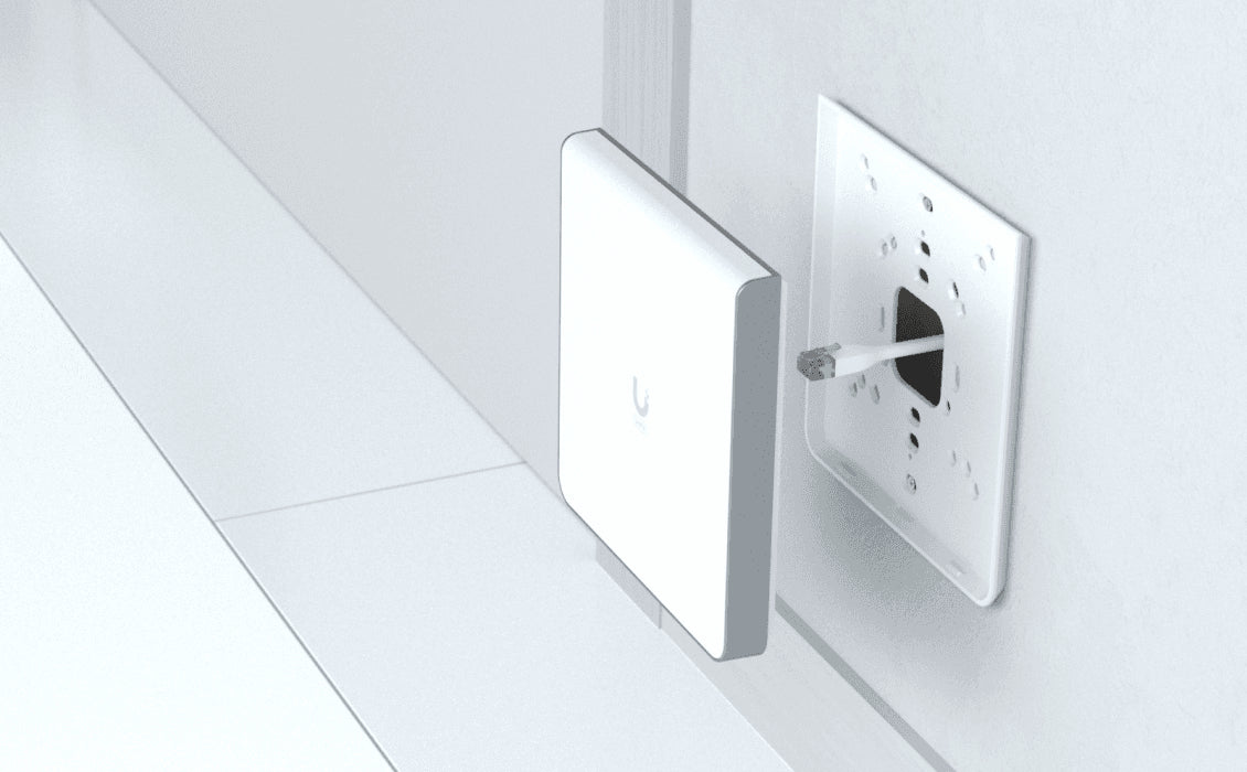 Ubiquiti UniFi U6 Enterprise In-Wall – Wi-Fi 6E Access Point, Tri-Band (2,4/5/6 GHz), 4800 Mbit/s, 2,5GbE