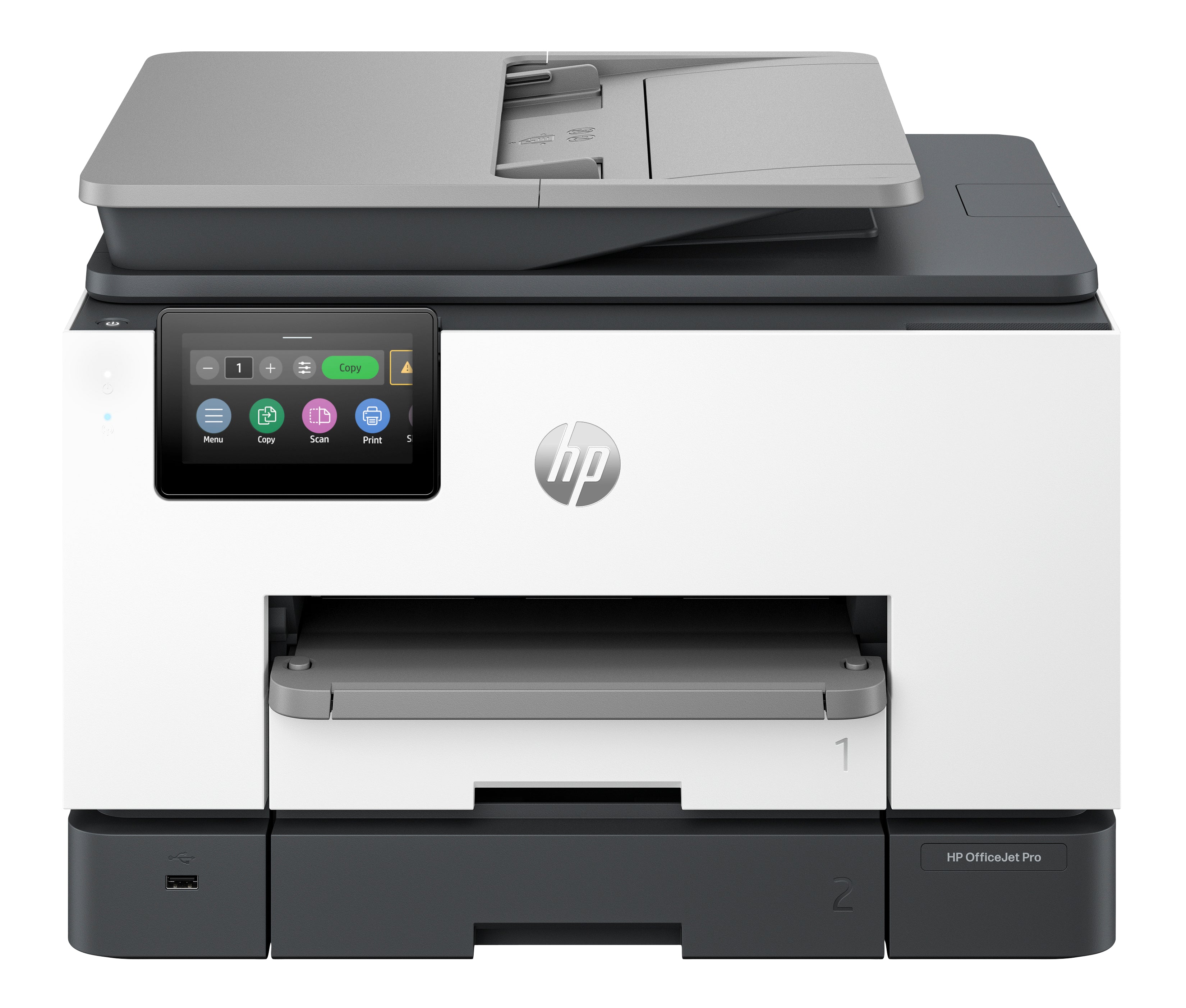 HP OfficeJet Pro 9132e – Farbiges Tintenstrahl-MFP A4, 4-in-1 – USB/LAN/WLAN – Duplex, Duplex-ADF – 25 Seiten/Min. S/W