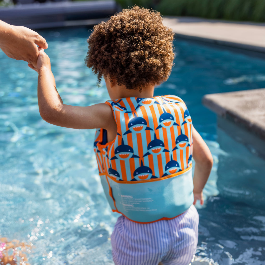 Swim Essentials Schwimmweste Leopard – 24 N Auftrieb – 31,0 × 36,0 cm – ab 4 Jahren – Schaumstoff – lila/leopard