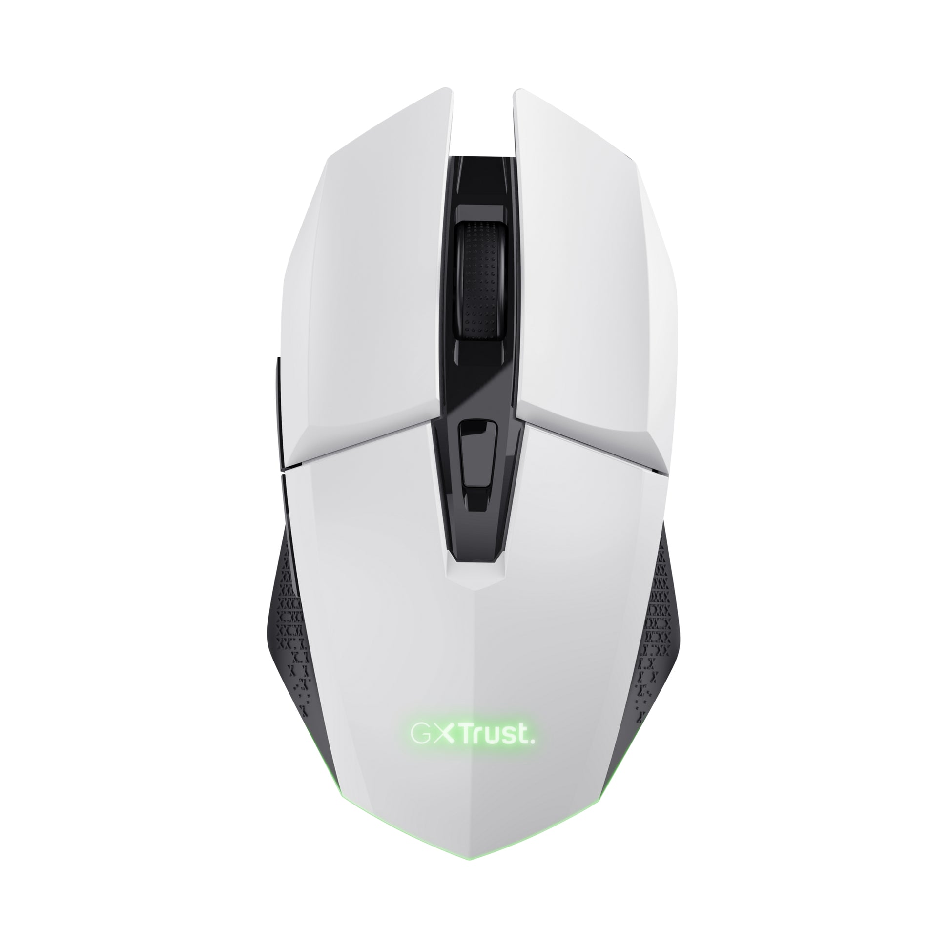 Trust GXT 110 Felox – Gaming-Maus – Kabellos (2,4 GHz), 4800 DPI, RGB-Beleuchtung, rechts, Weiss
