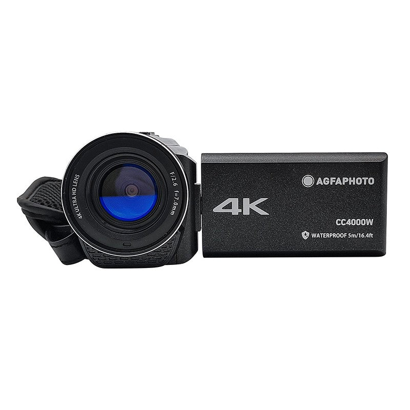 AgfaPhoto CC4000W – Camcorder, 4K, schwarz
