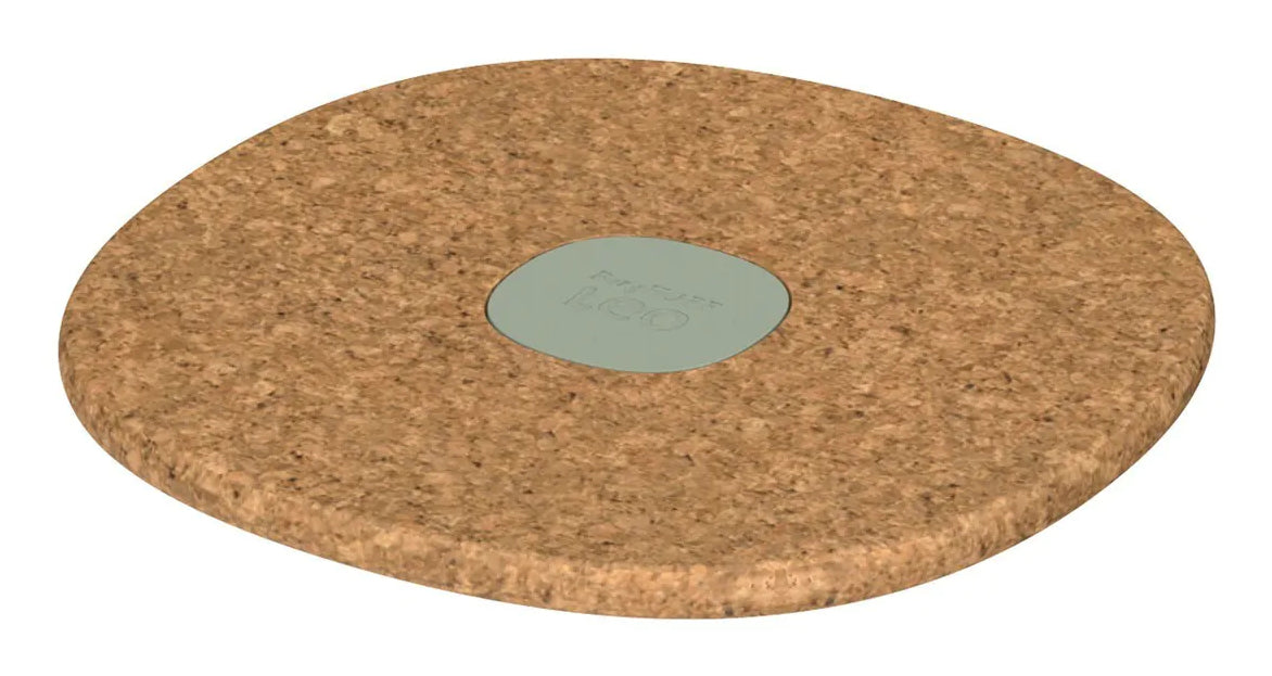 BergHOFF Leo – Untersetzer Ø 18,5 × 1,1 cm, Kork, Braun, Magnetisch