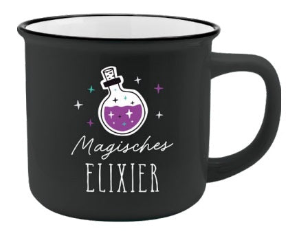 Sheepworld Tasse – 350 ml, Ø 9 cm, H 8,4 cm, Porzellan, Schwarz, spülmaschinenfest