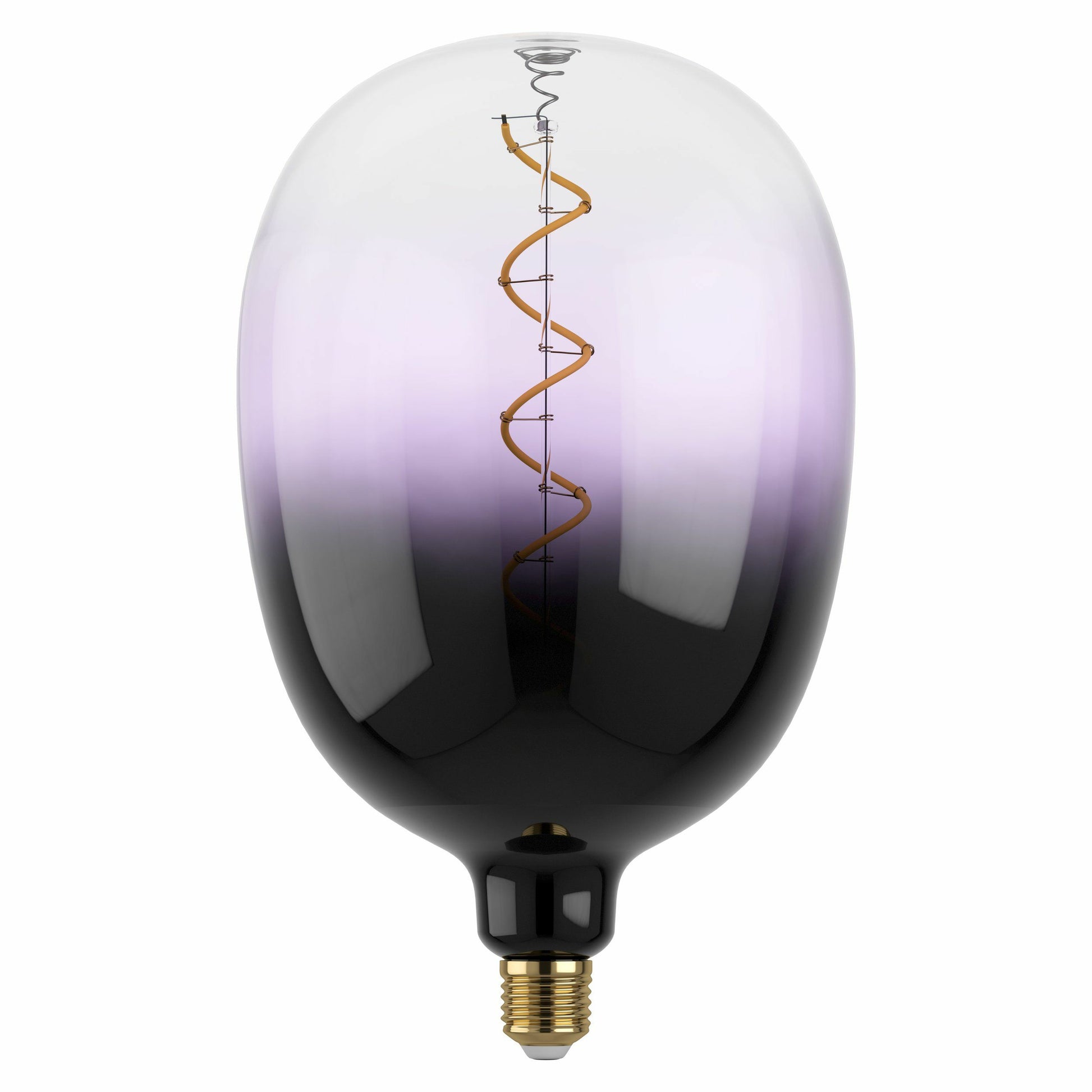 EGLO LED-Leuchtmittel Kugelform E27 – 4 W dimmbar, 85 lm, 1800 K Warmweiss, 300°, Violett