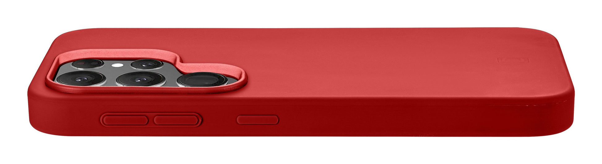 Cellularline Backcover – für Samsung Galaxy S25 Ultra – rot – Silikon, stossdämpfend
