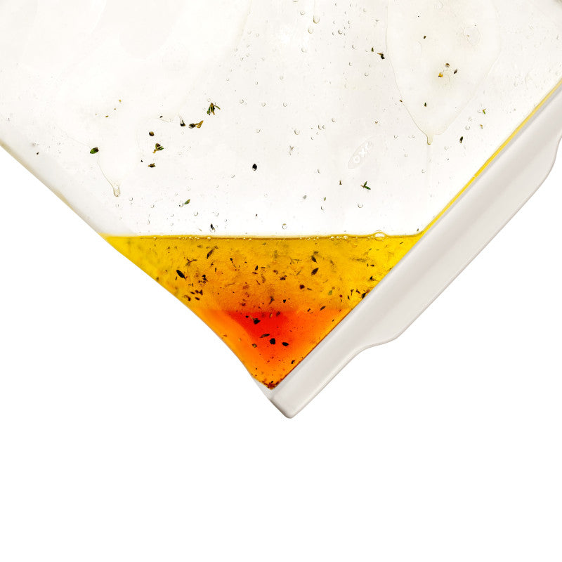 OXO Aufbewahrungstasche 332 ml, 19,1 × 11,9 cm, Silikon, Transparent