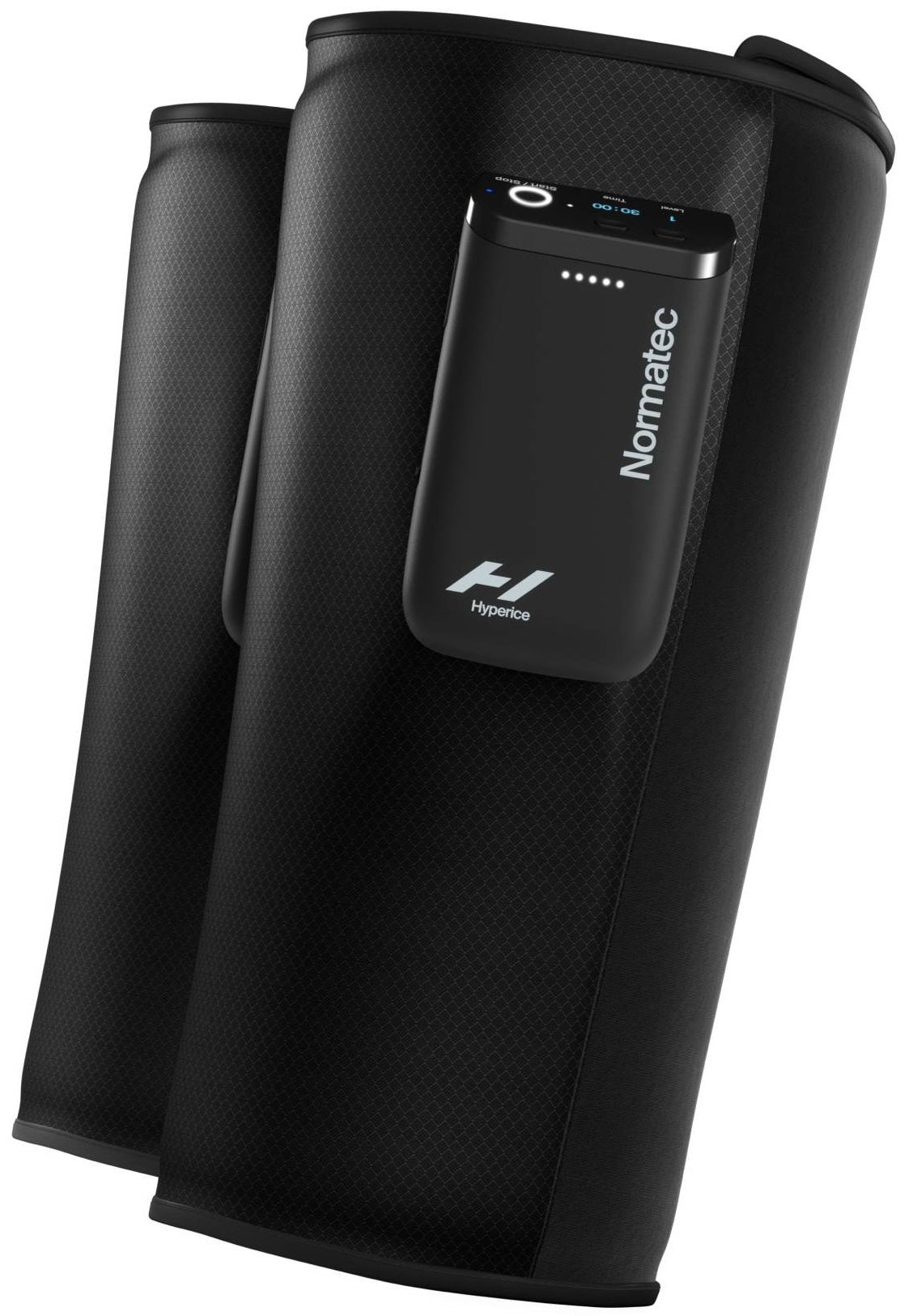 HyperIce Normatec Lower Legs Massagegerät – Luftdruckmassage, Akku, Bluetooth –  – Schwarz