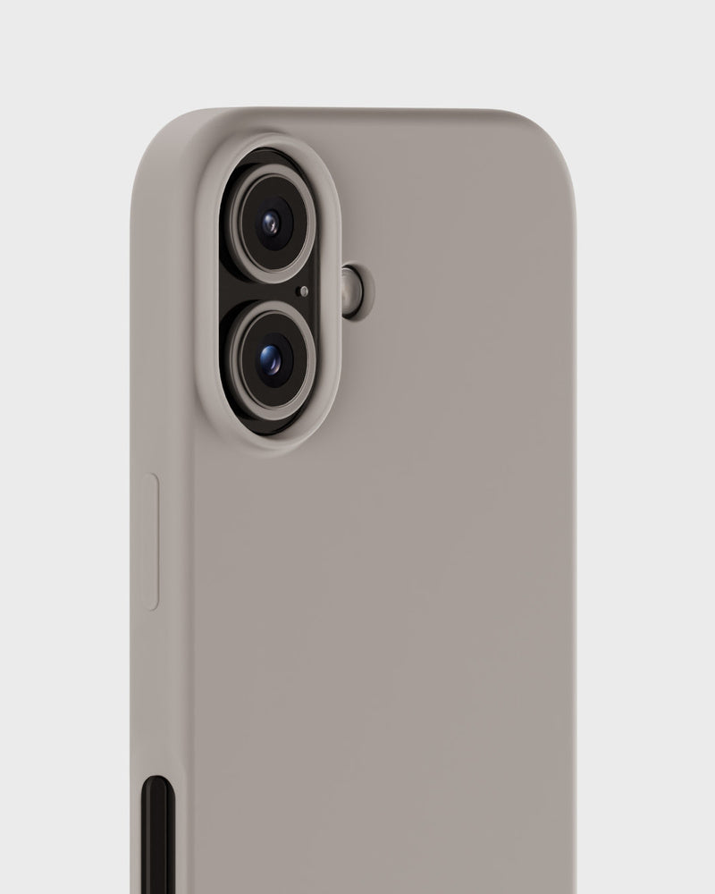 Holdit – Backcover – für Apple iPhone 16 Plus – Taupe – Silikon