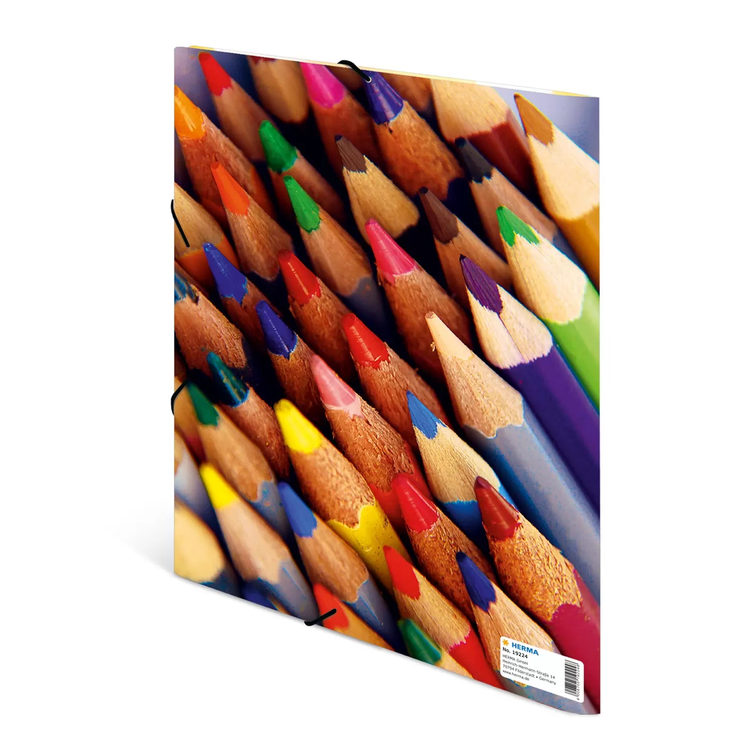 HERMA Sammelmappe für A4, Karton, mehrfarbig, mit Gummizug