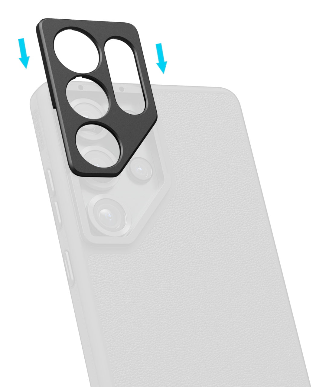 SmallRig FilMov 17 mm Gewinde-Objektiv-Montageplatte – Kameraverschluss – für Samsung S25 Ultra – Aluminium, Schwarz
