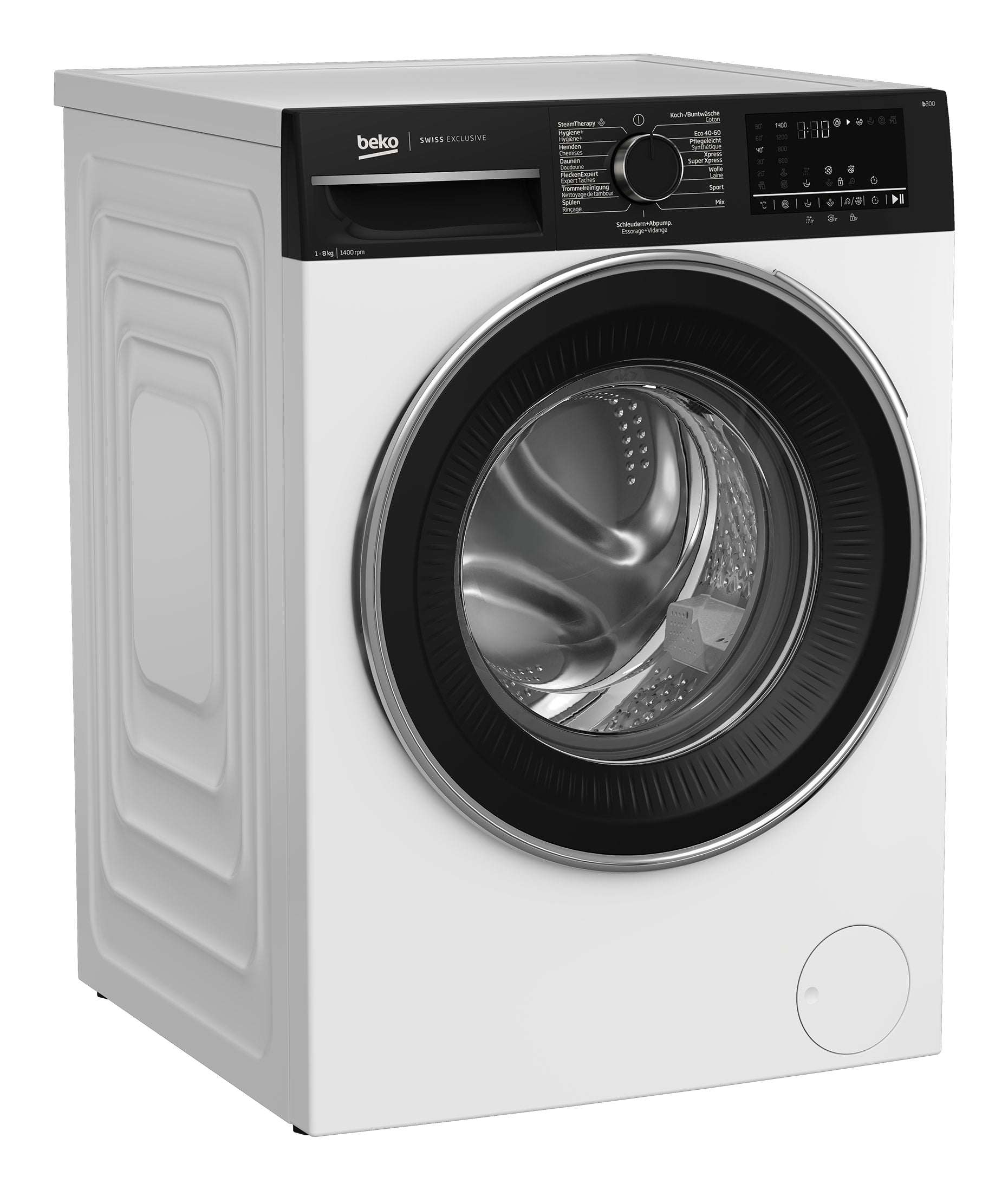 Beko Waschmaschine WM321 – 8 kg, 1400 U/min, 15 Programme – weiss