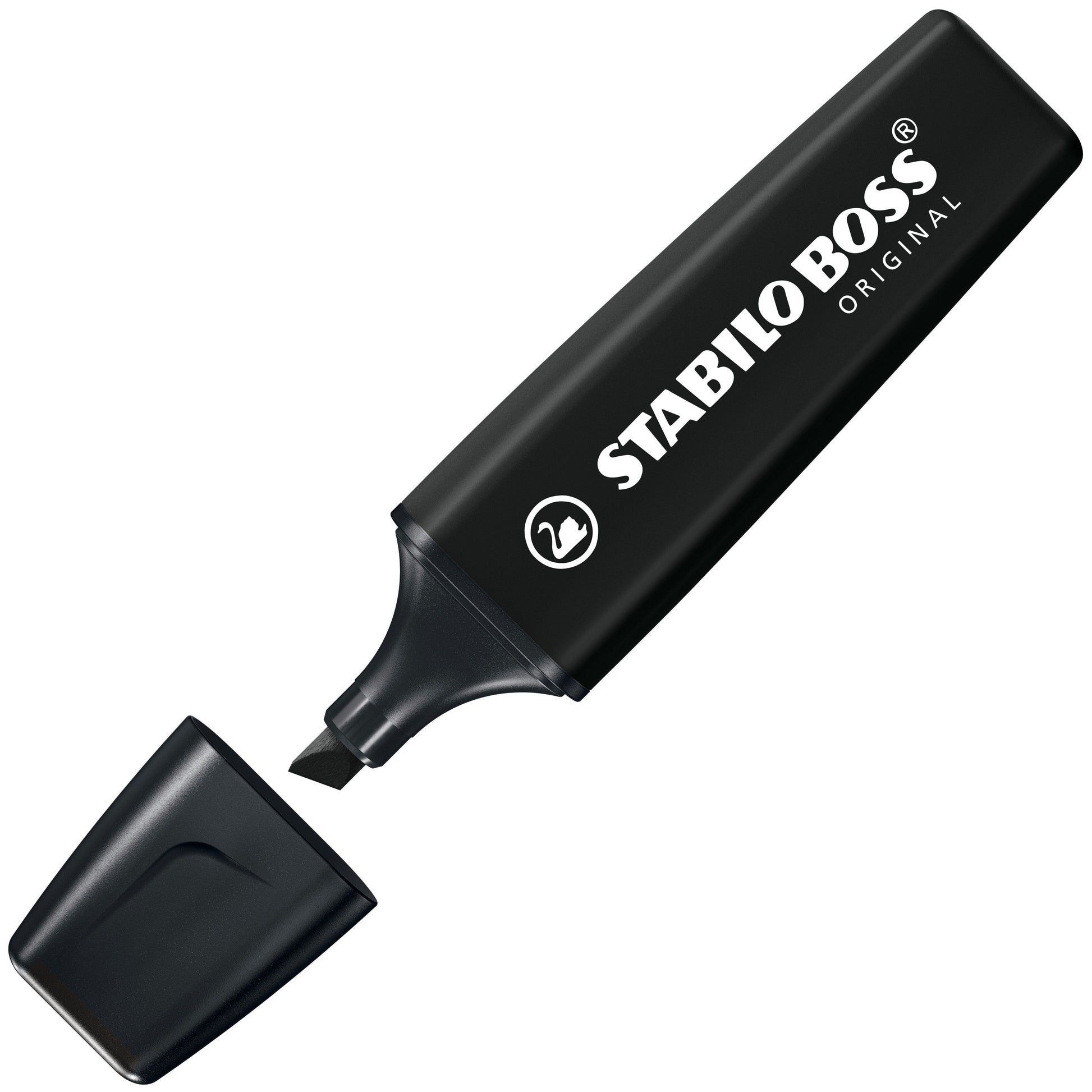STABILO BOSS Original Textmarker Set 4 Farben – Keilspitze, 2–5 mm