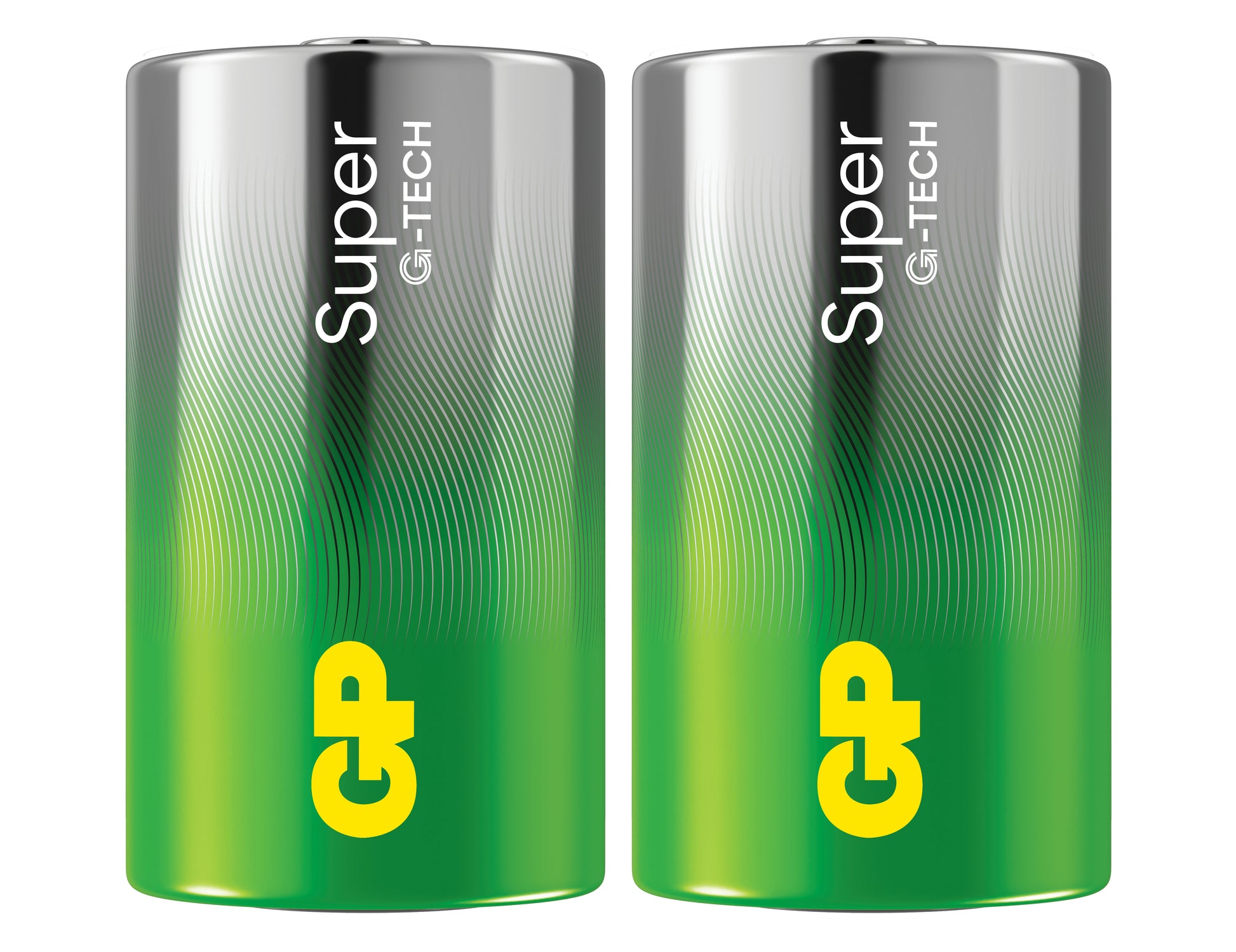 GP Batteries GP D (LR20) Batterien, Alkaline, 1,5 V – 2 Stk.