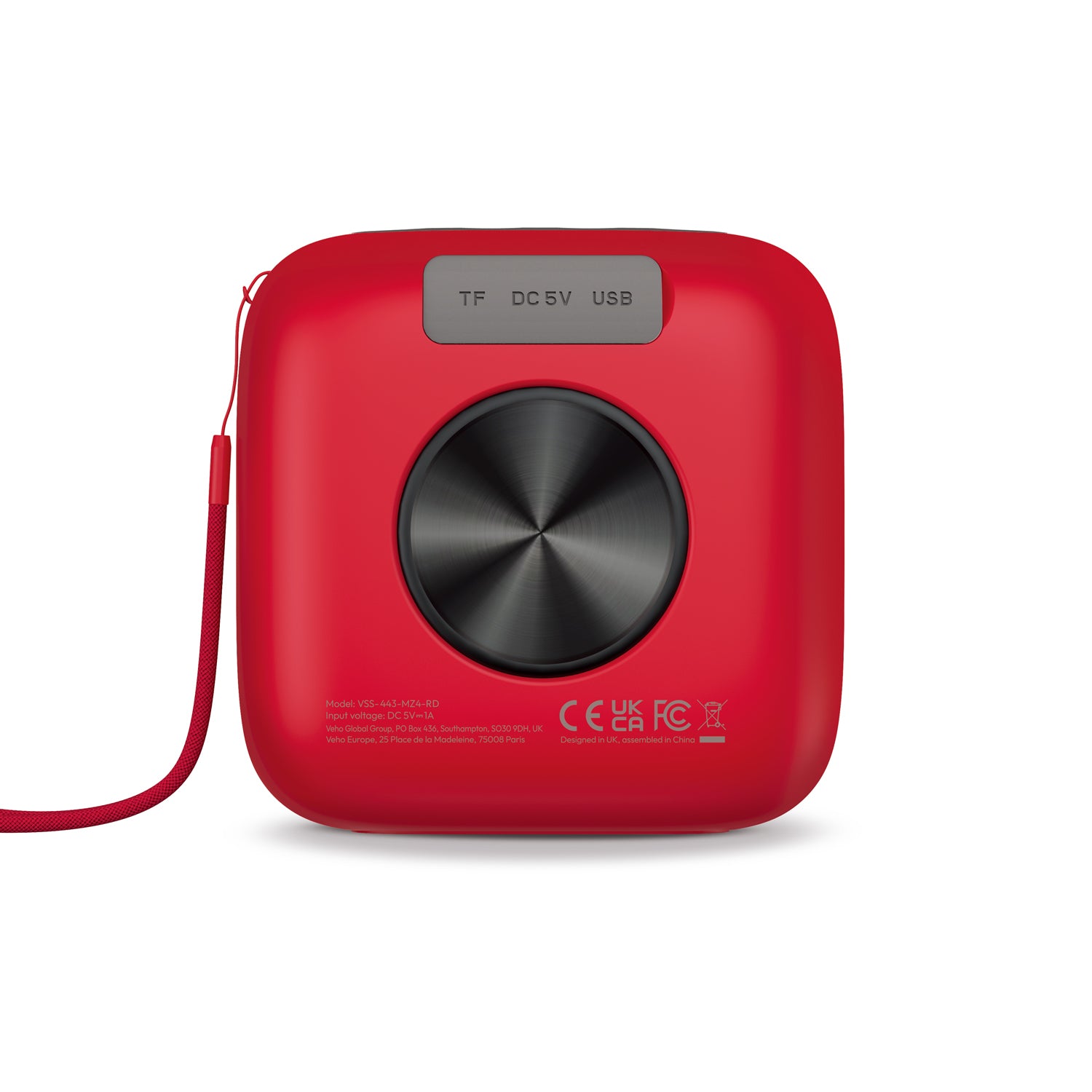 Veho MZ-4 – Bluetooth-Lautsprecher – 26 h Akku, Bluetooth 5.0