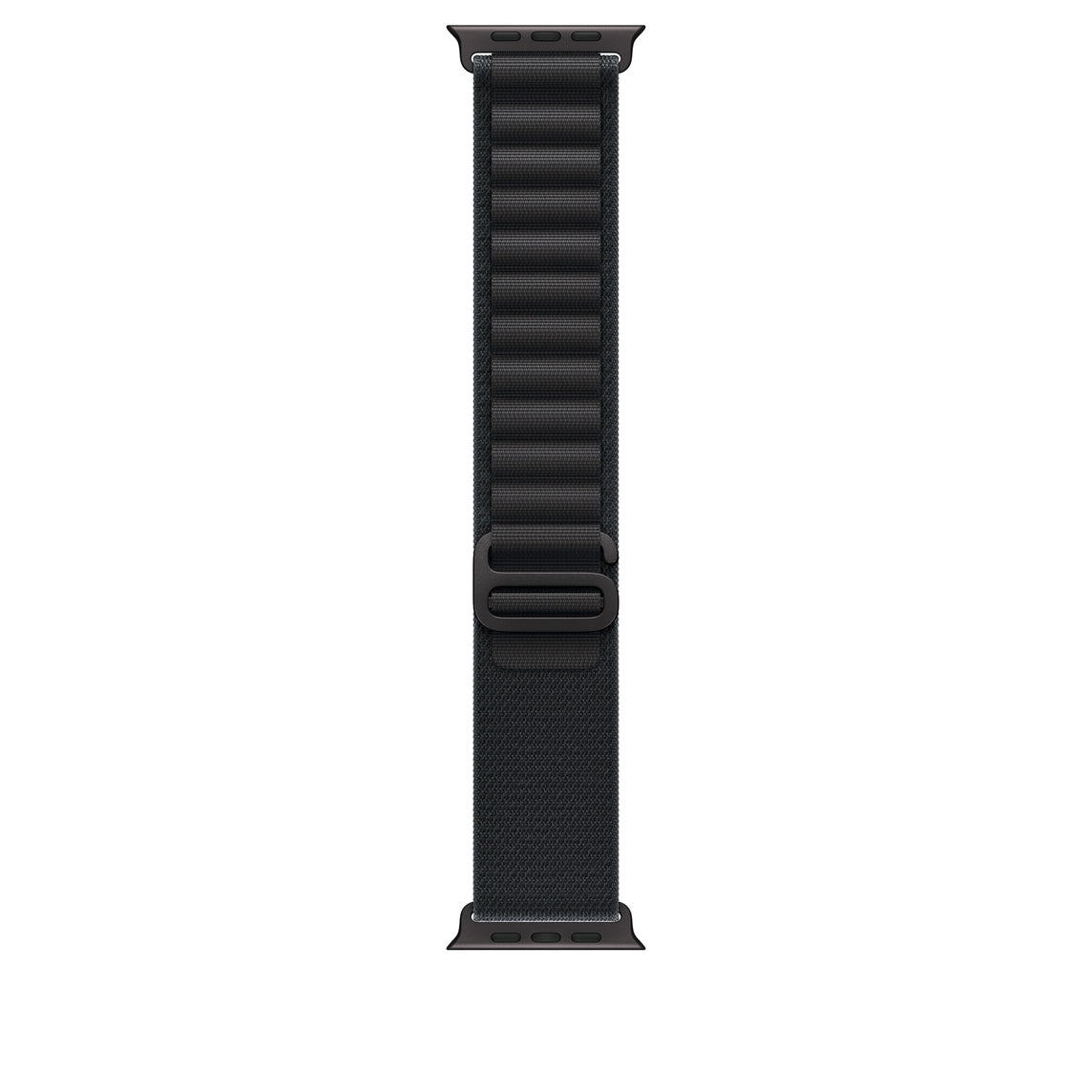Apple Alpine Loop – Armband – für Apple Watch (49 mm), Schwarz, Grösse M, Titan