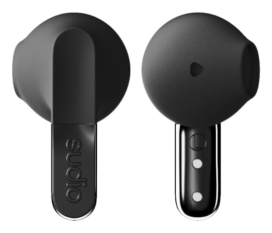 Sudio N3 TWS In-Ear – Stereo, ANC, mit Ladecase, Schwarz, BT 5.4