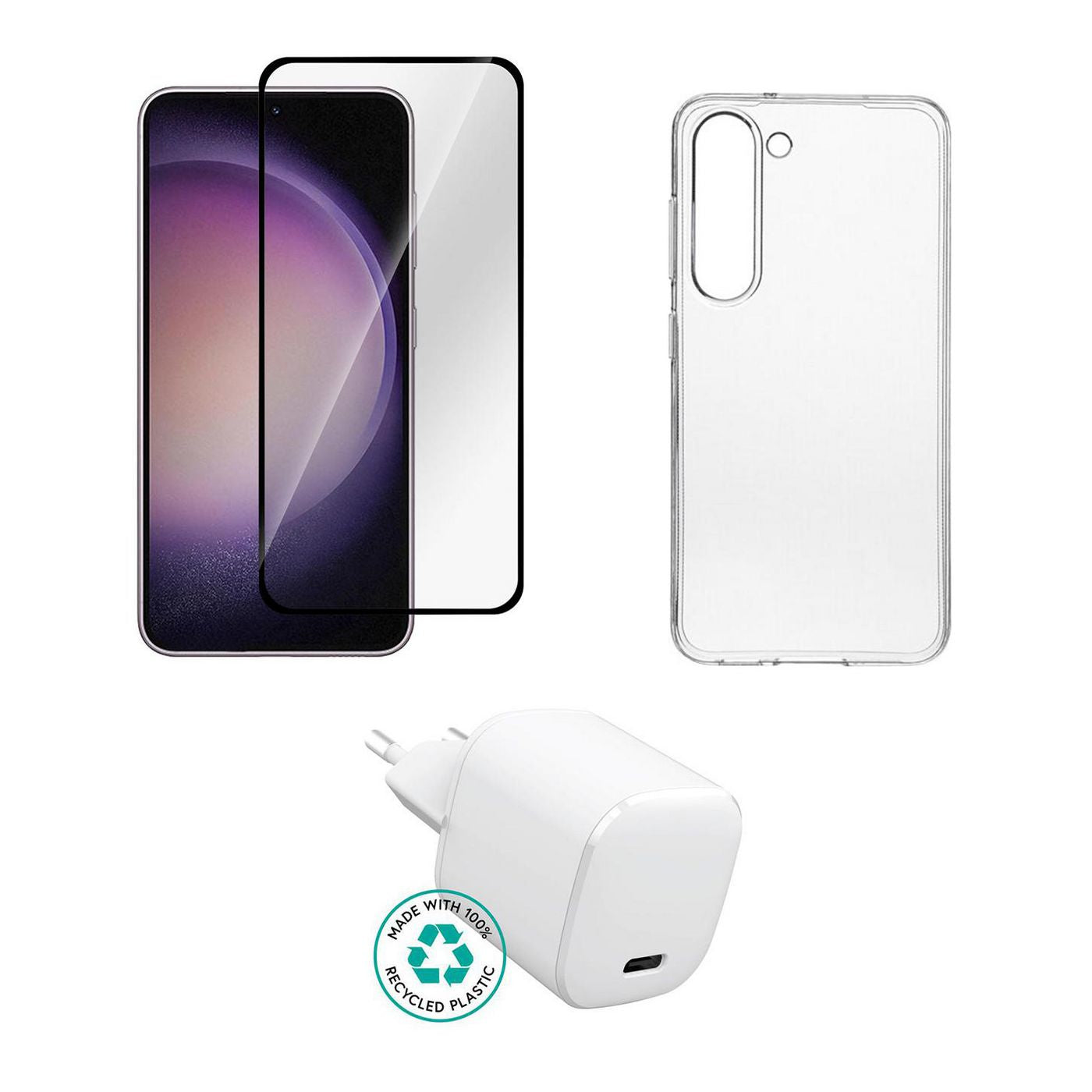 eSTUFF Backcover – für Samsung Galaxy S23 – braun