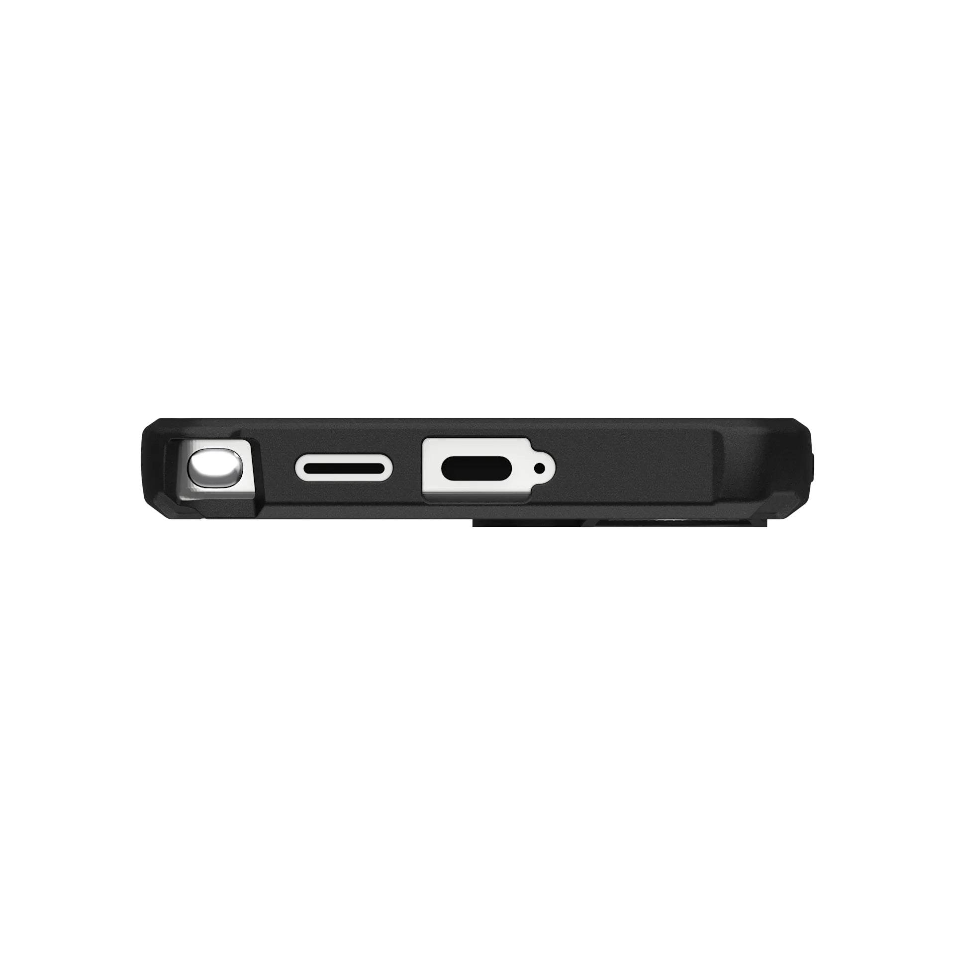 Urban Armor Gear Backcover Pathfinder – für Samsung Galaxy S25 Ultra – schwarz – TPU, MagSafe-kompatibel