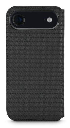 Black Rock Booklet Slim Folio – für Apple iPhone Air, mit Kartenfach, Mikrofaser+PU+TPU, schwarz