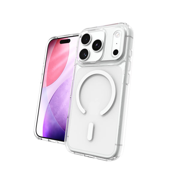ZAGG Crystal Palace Lite Snap C Backcover – für Apple iPhone 17 Pro, MagSafe, Transparent, bis 3 m Sturzsicherung