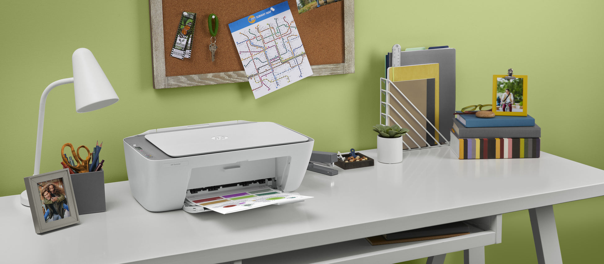 HP DESKJET 2723 ALL IN ONE – Farbtintenstrahl-Multifunktionsdrucker, A4, 3-in-1, Duplex, WLAN, AirPrint