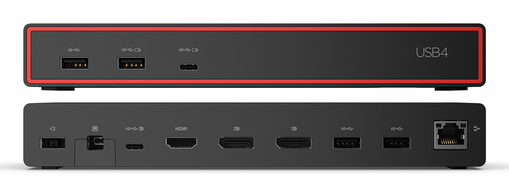 Lenovo ThinkPad 5000 Dockingstation – Thunderbolt 4, 2× DP, 1× HDMI, 2× USB-C, 100 W PD, GbE, für Windows/Mac