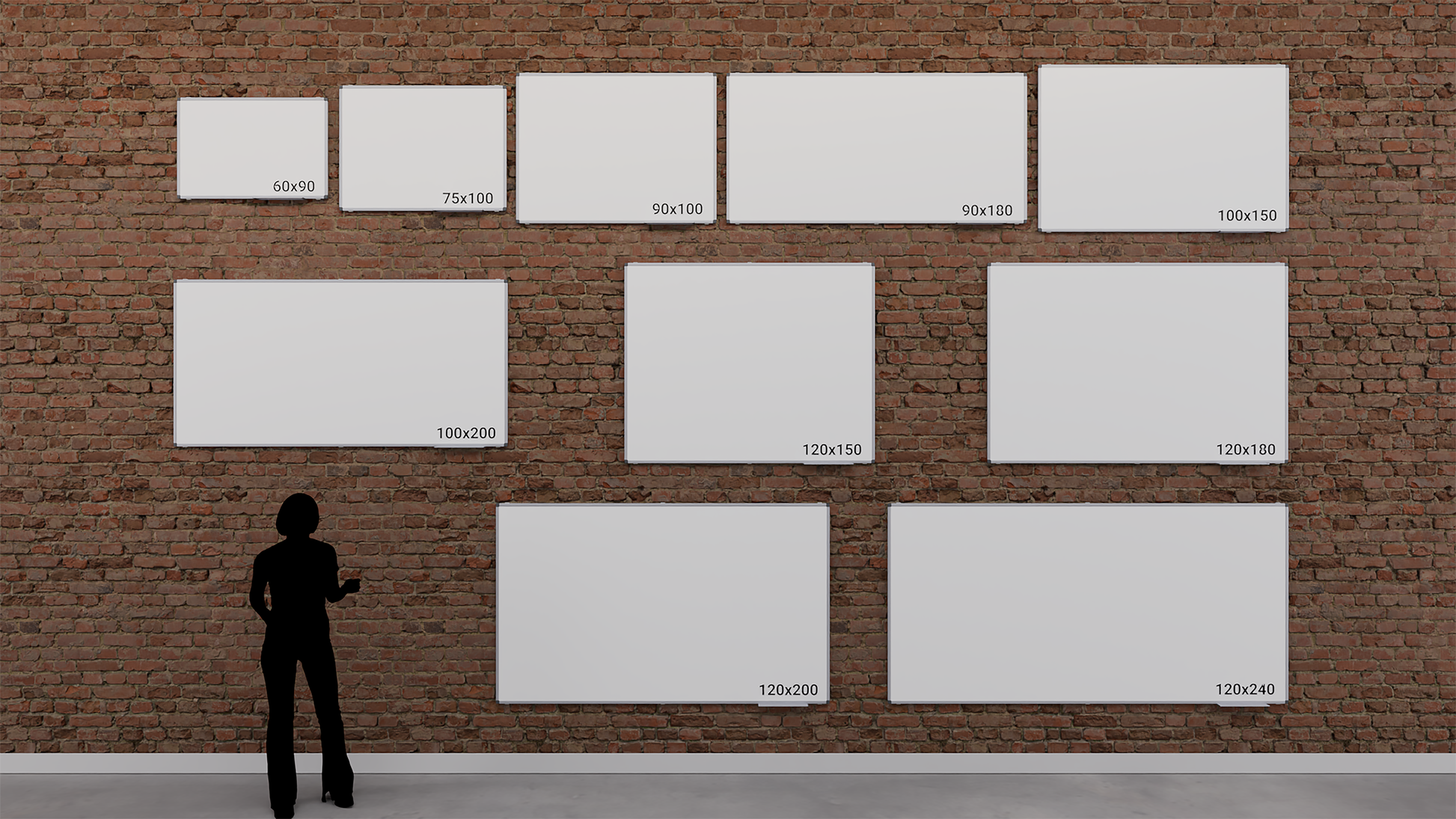 Legamaster PREMIUM Whiteboard – Stahl, magnetisch – 90 × 60 cm