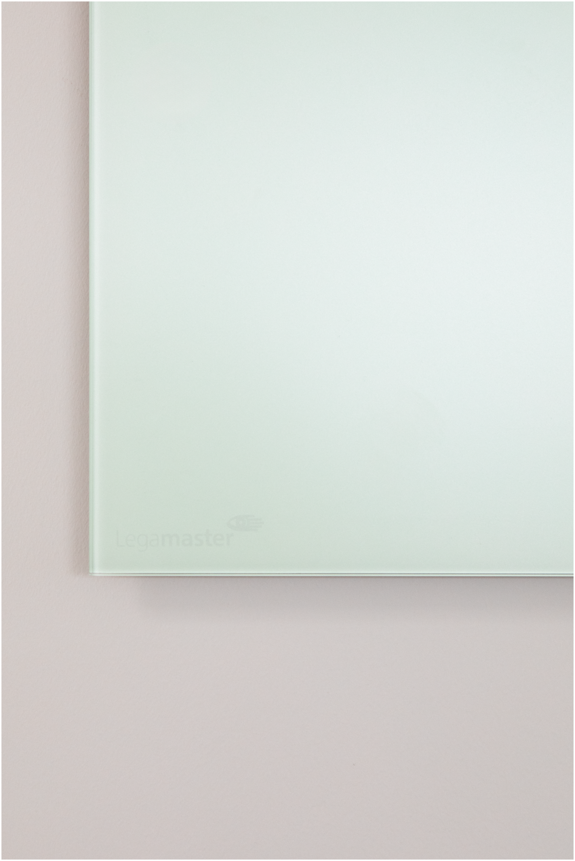 Legamaster Whiteboard – 120 × 90 cm, Glas, magnetisch, Wandmontage, inkl. 2 Magnete