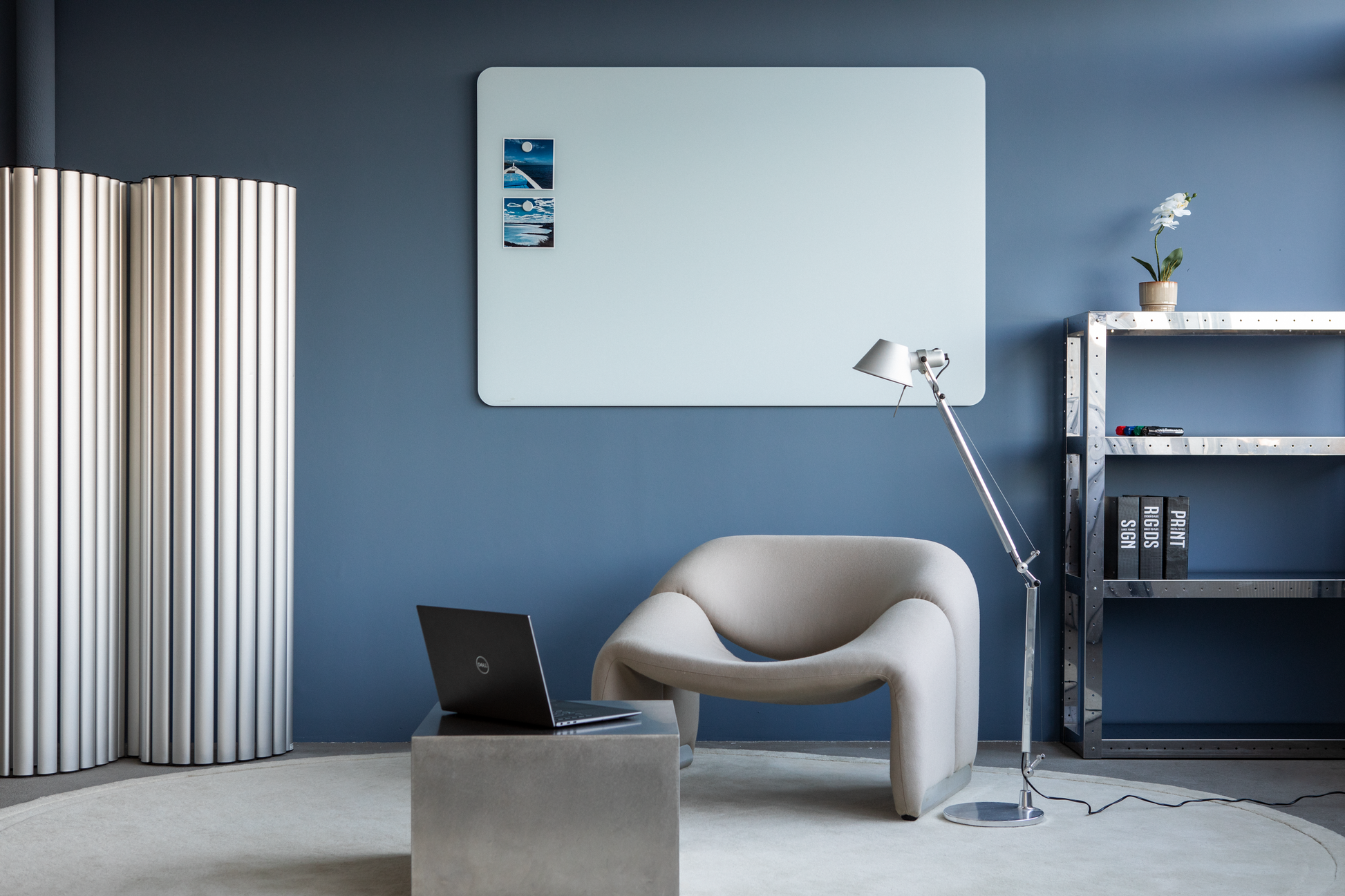 Legamaster Whiteboard – 200 × 100 cm, Glas, magnetisch, Wandmontage, inkl. Magnete, Marker
