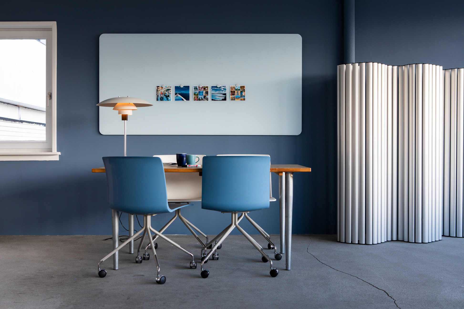Legamaster Whiteboard – 200 × 100 cm, Glas, magnetisch, Wandmontage, inkl. Magnete, Marker
