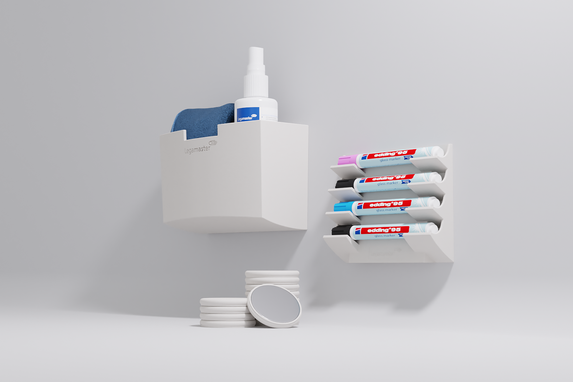 Legamaster Starter-Kit – für Whiteboards – 5-teilig