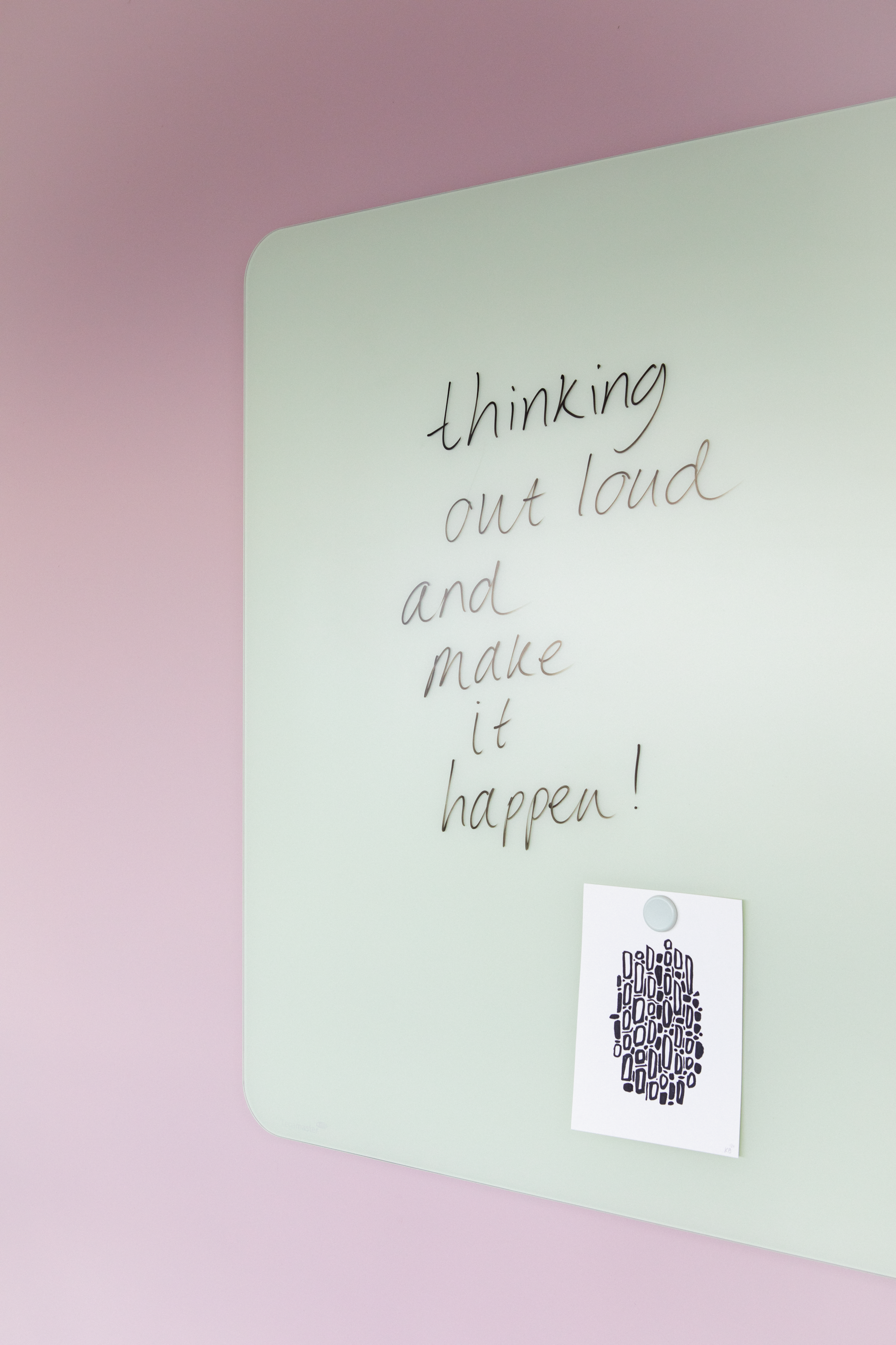 Legamaster Whiteboard – 200 × 100 cm, Glas, magnetisch, Wandmontage, inkl. Magnete, Montagesatz, Marker