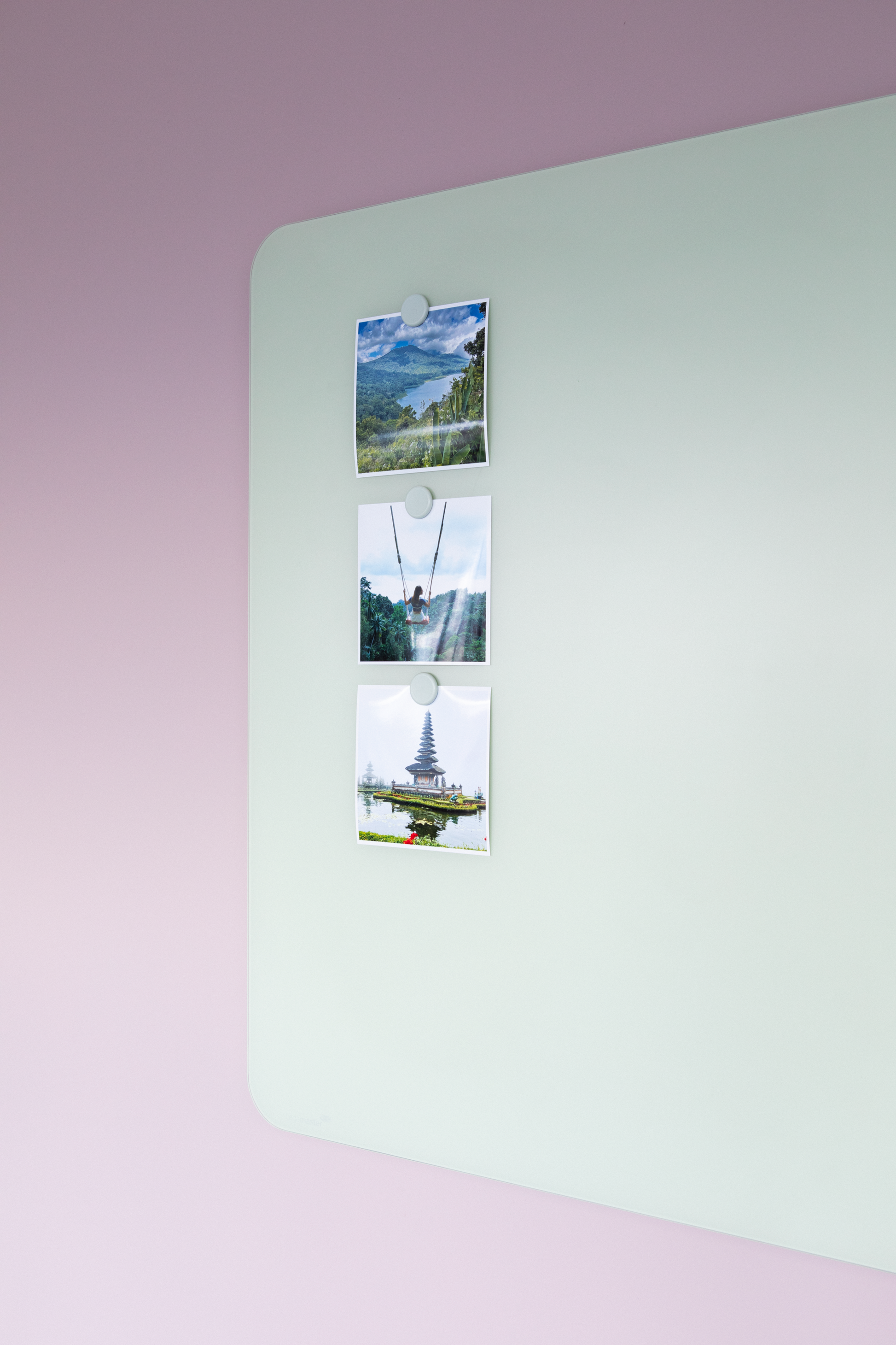 Legamaster Whiteboard – 120 × 90 cm, Glas, magnetisch, Wandmontage, inkl. Magnete, Montagesatz, Marker