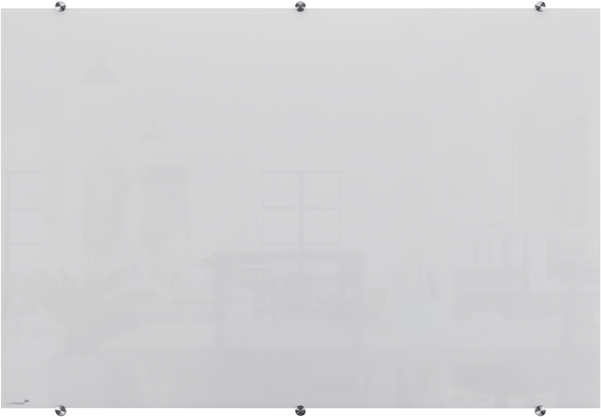 Legamaster Glasboard – weiss, magnetisch – 150 × 100 cm
