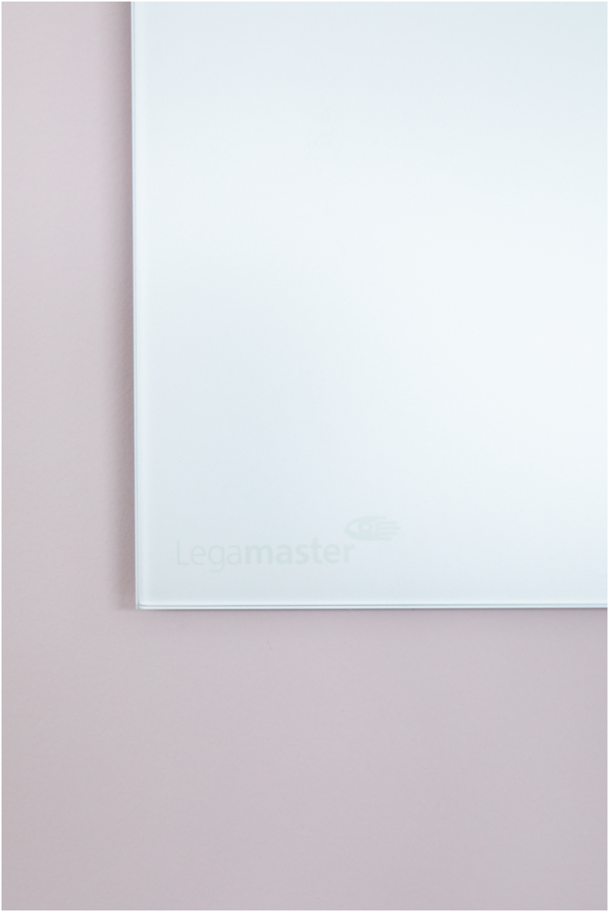 Legamaster Whiteboard – 200 × 100 cm, Glas, magnetisch, Wandmontage, inkl. 2 Magnete