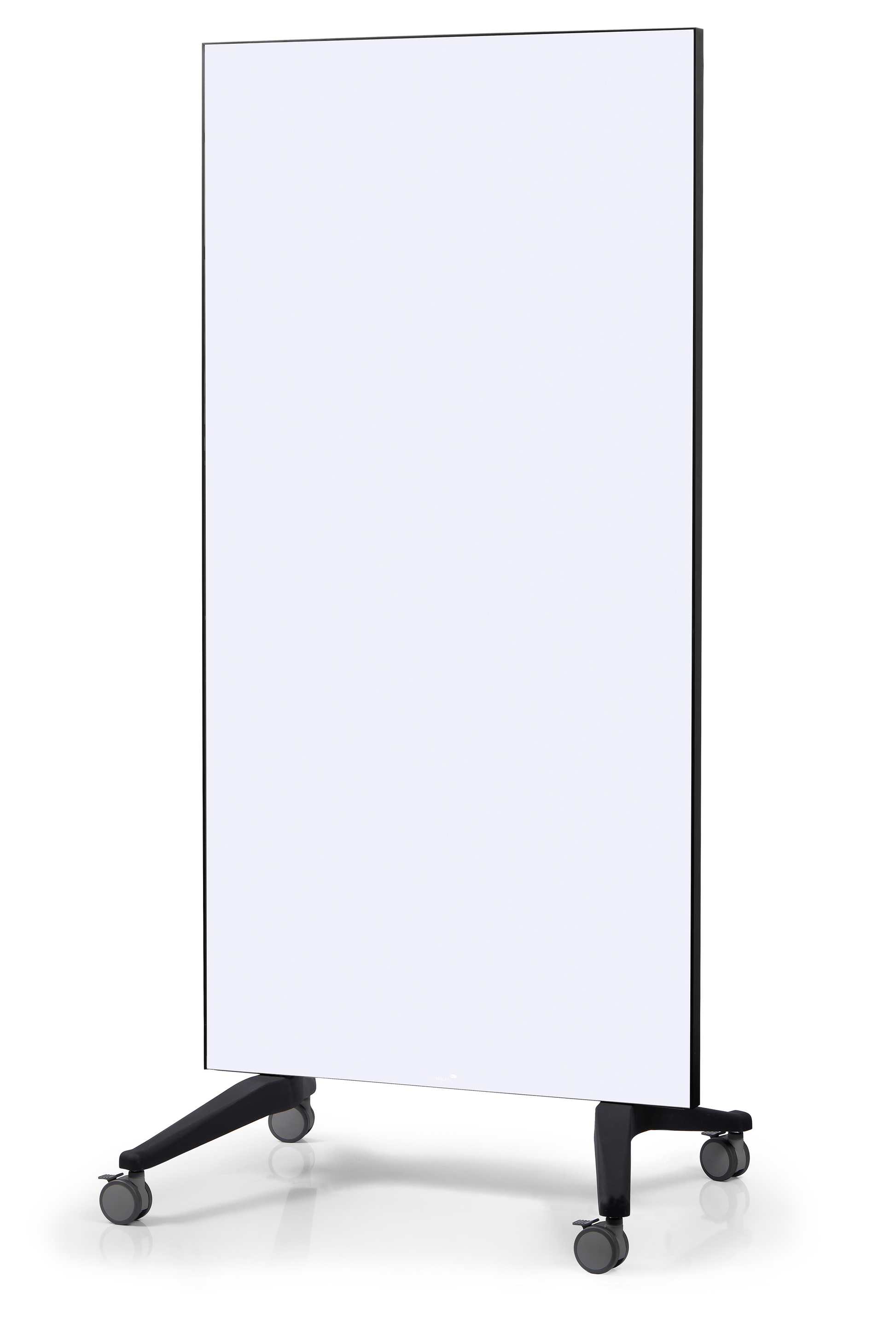 Legamaster Whiteboard – 90 × 175 cm, Glas, mobil