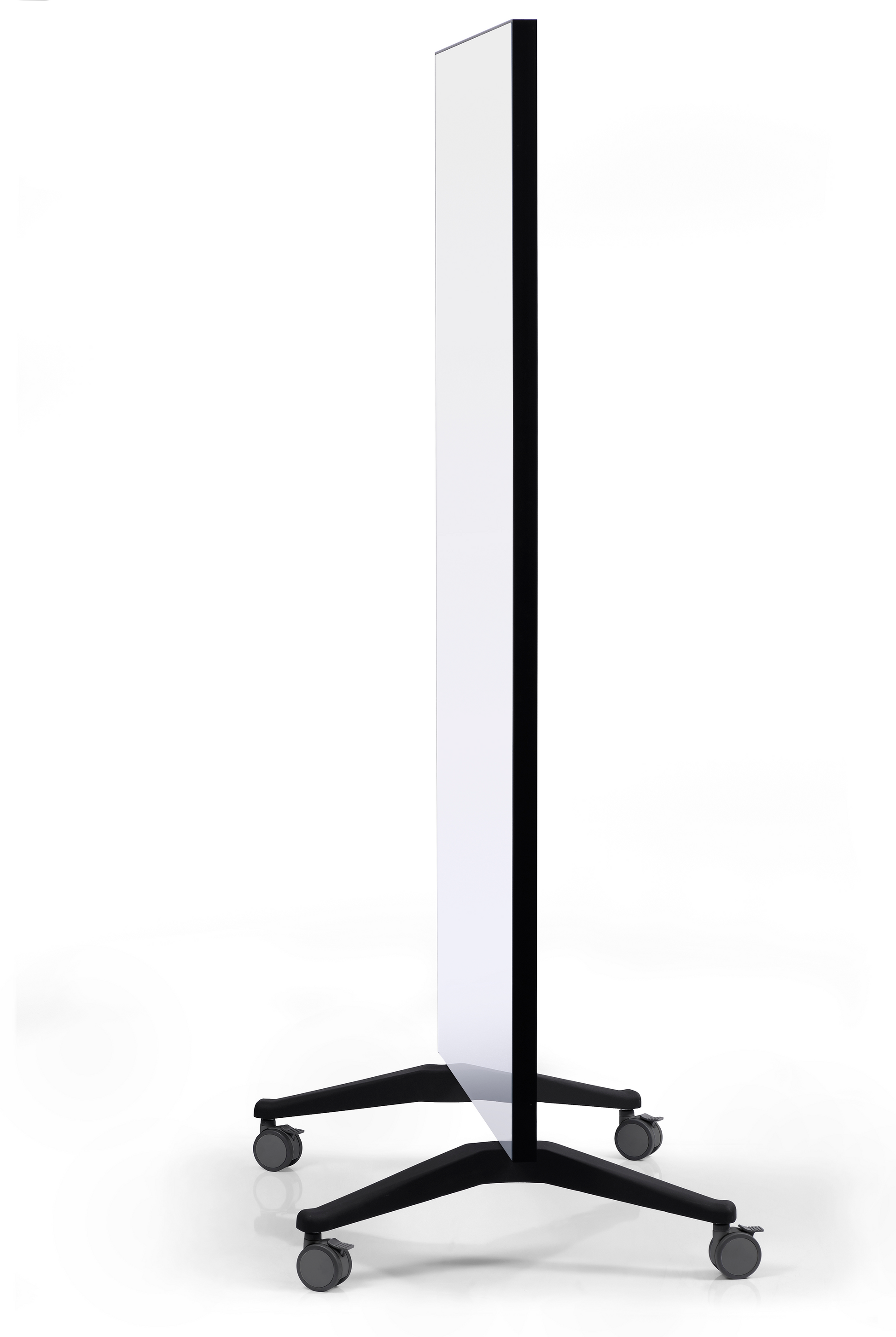 Legamaster Whiteboard – 90 × 175 cm, Glas, mobil