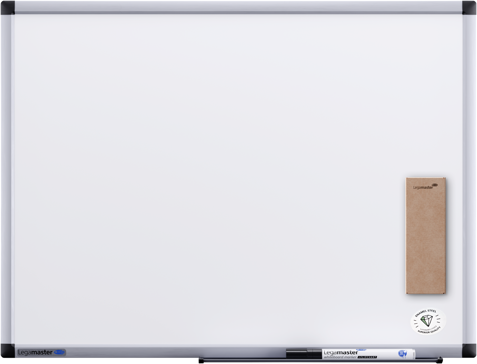 Legamaster Unite Plus Whiteboard – Emaille, magnetisch – 60 × 45 cm