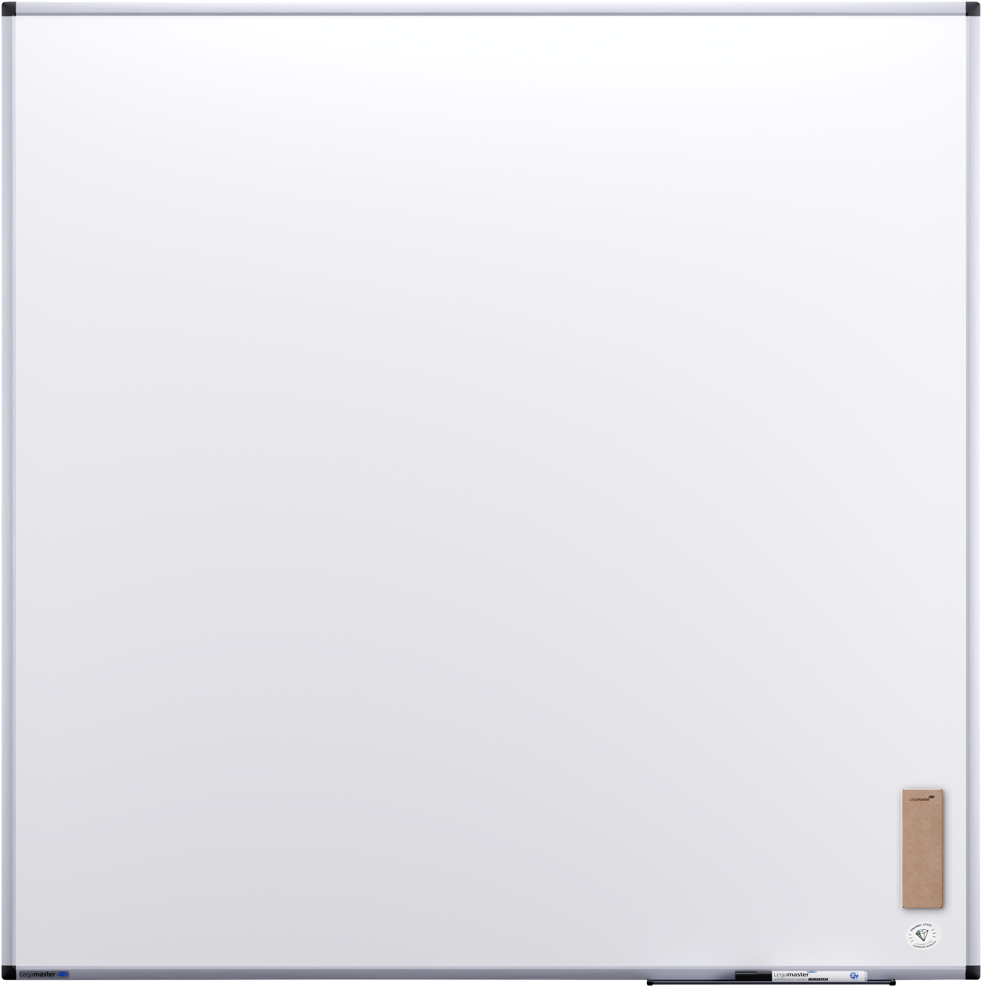 Legamaster UNITE PLUS Whiteboard – Emaille, magnetisch – 120 × 120 cm