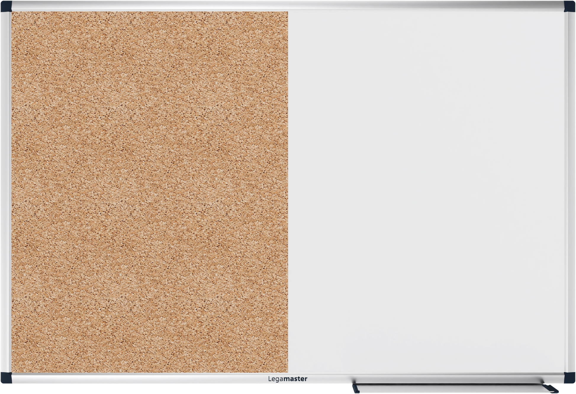 Legamaster Whiteboard – 90 × 60 cm, lackierter Stahl, magnetisch, Aluminiumrahmen, Wandmontage, inkl. Stiftablage