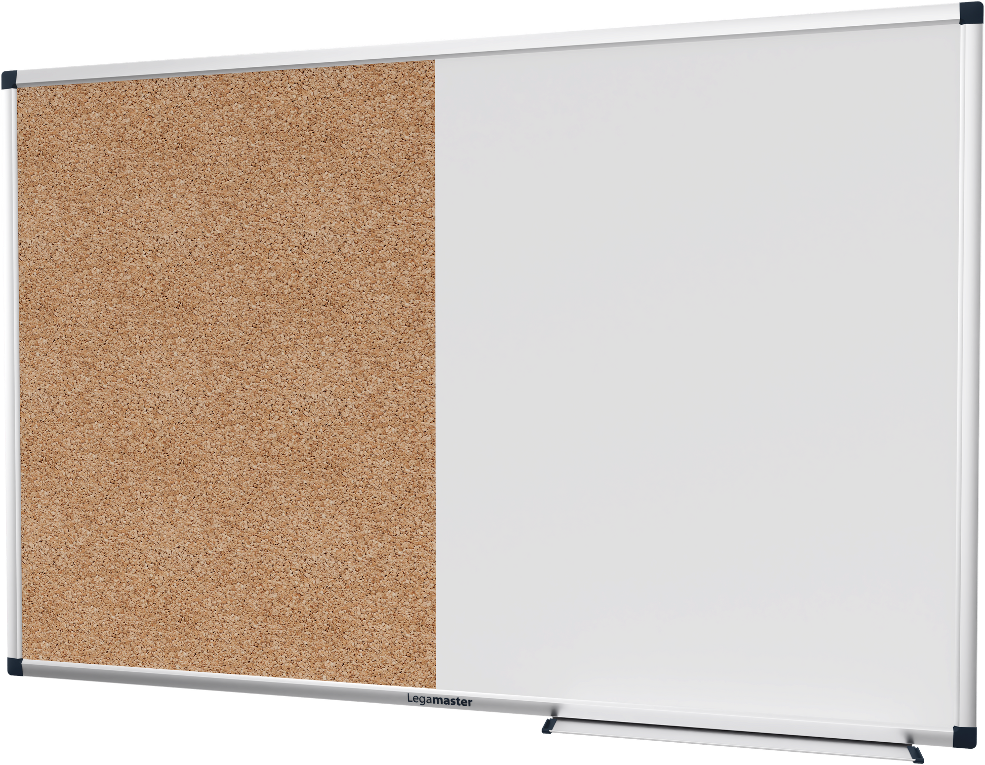 Legamaster Whiteboard – 90 × 60 cm, lackierter Stahl, magnetisch, Aluminiumrahmen, Wandmontage, inkl. Stiftablage