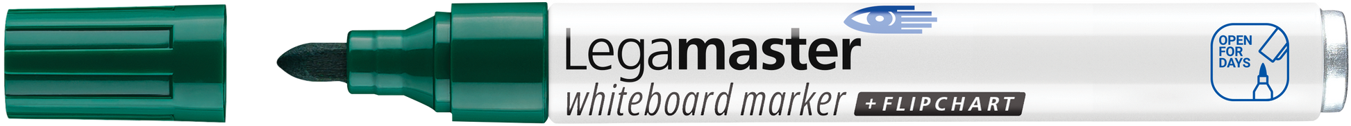 Legamaster Board-Marker TZ 1 – Rundspitze 1,5-3 mm – Grün – trocken abwischbar