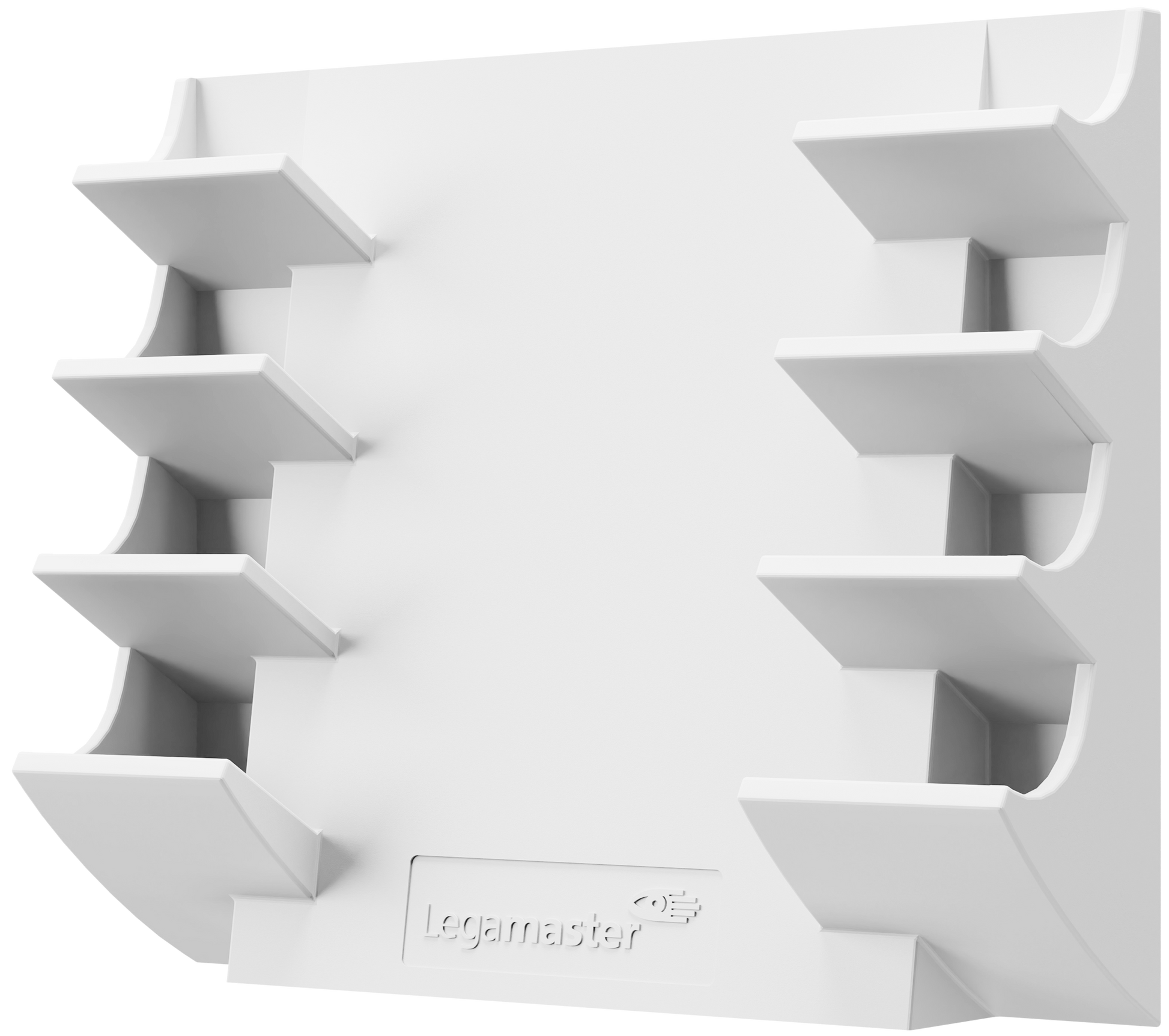 Legamaster Magnetischer Markerhalter für Whiteboard – 4 Stifte, Kunststoff, Weiss, 154 × 129 × 39 mm